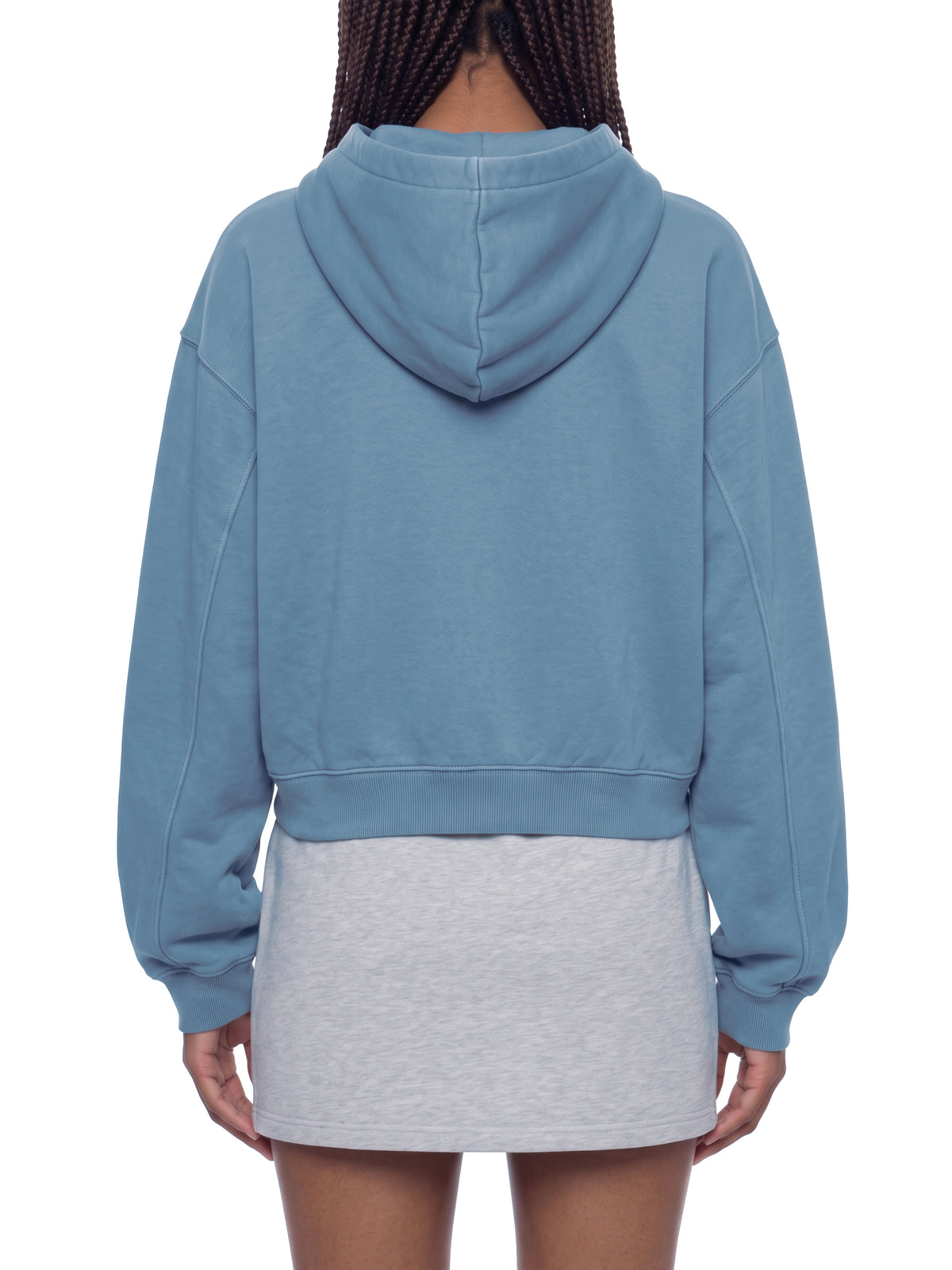 Gray Blue model women