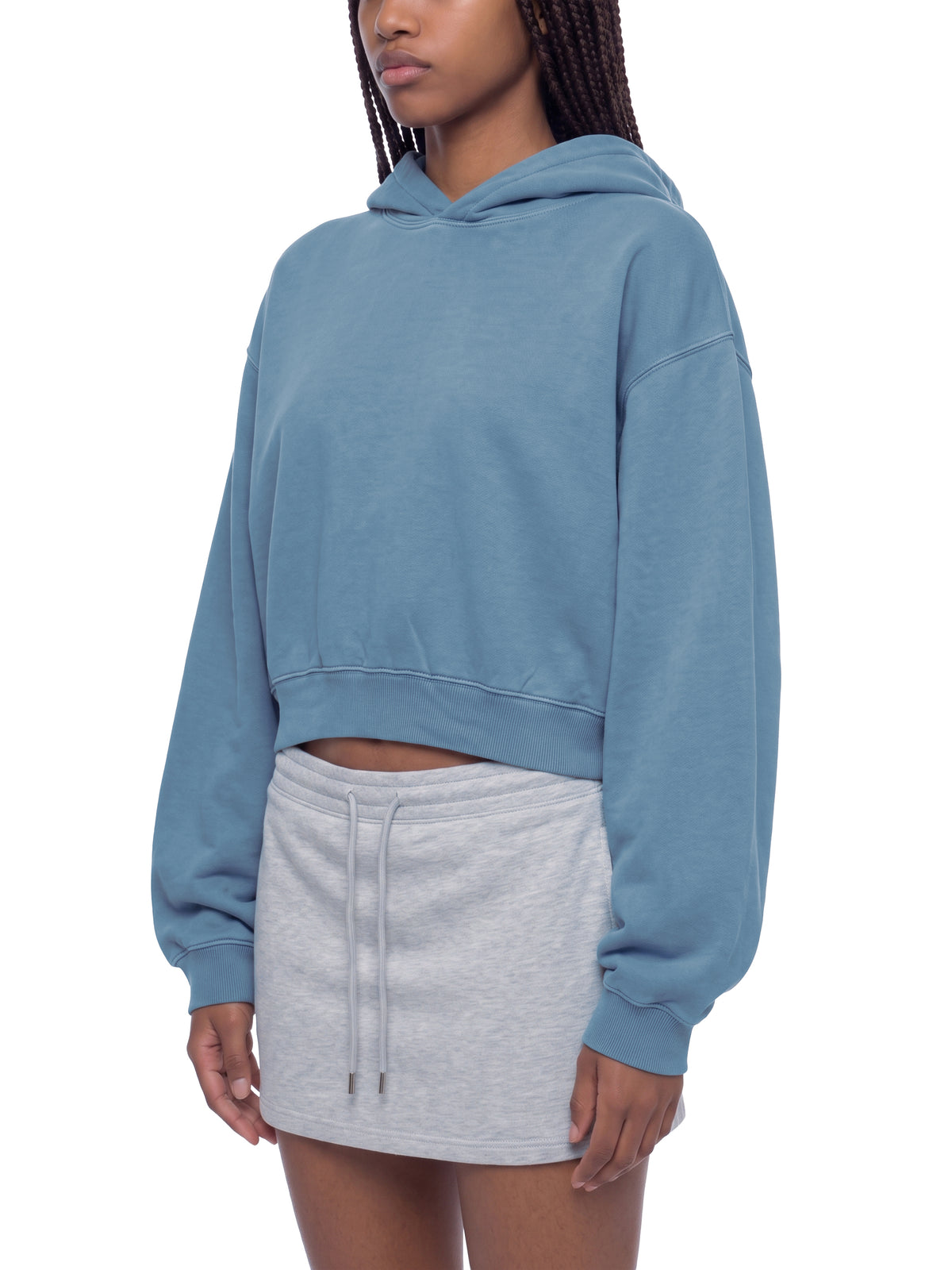 Gray Blue model women
