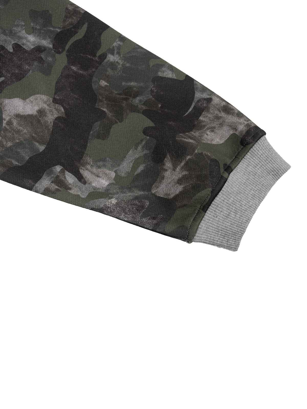 Flower Gray with Green Camo detail