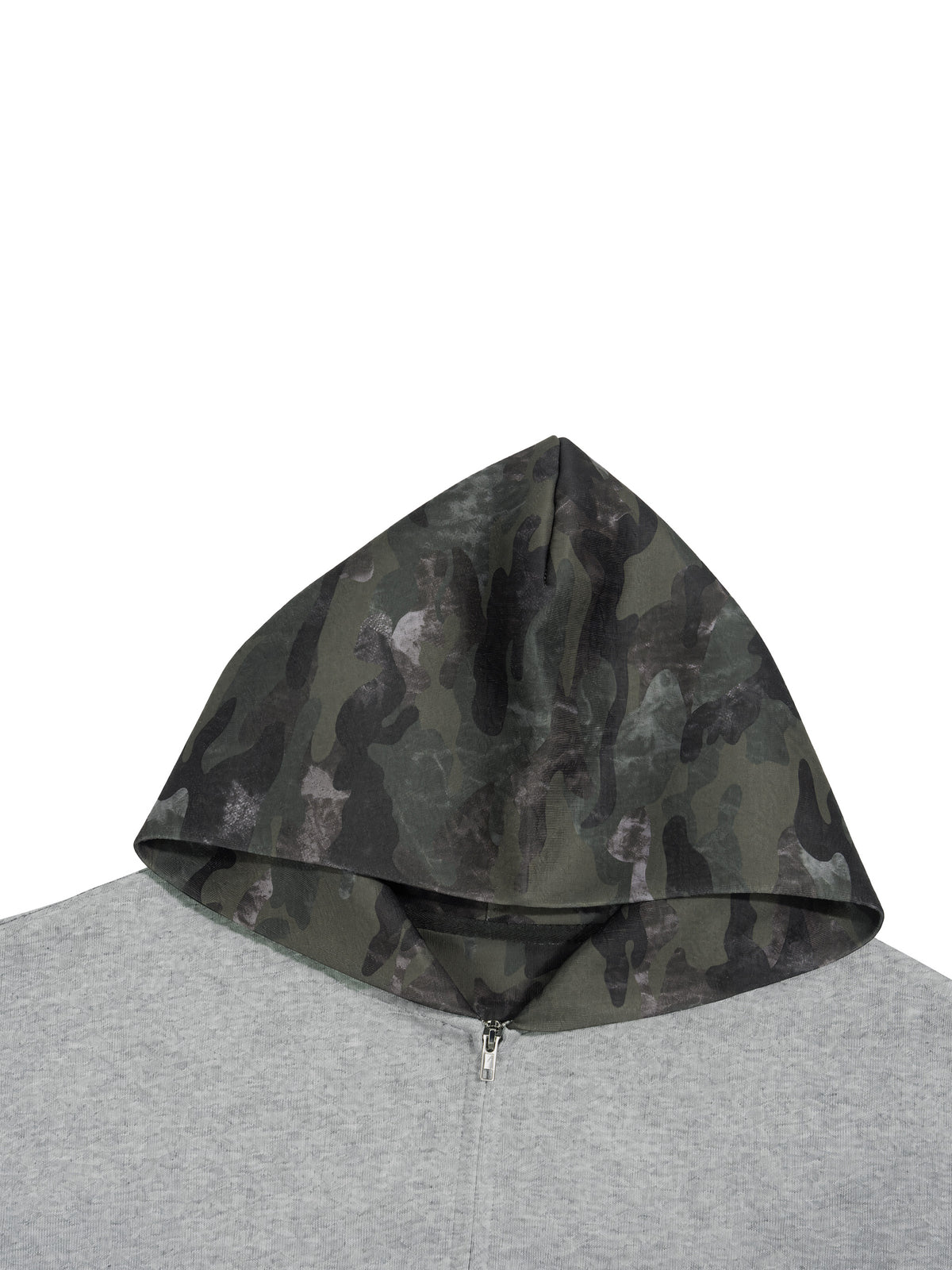 Flower Gray with Green Camo detail
