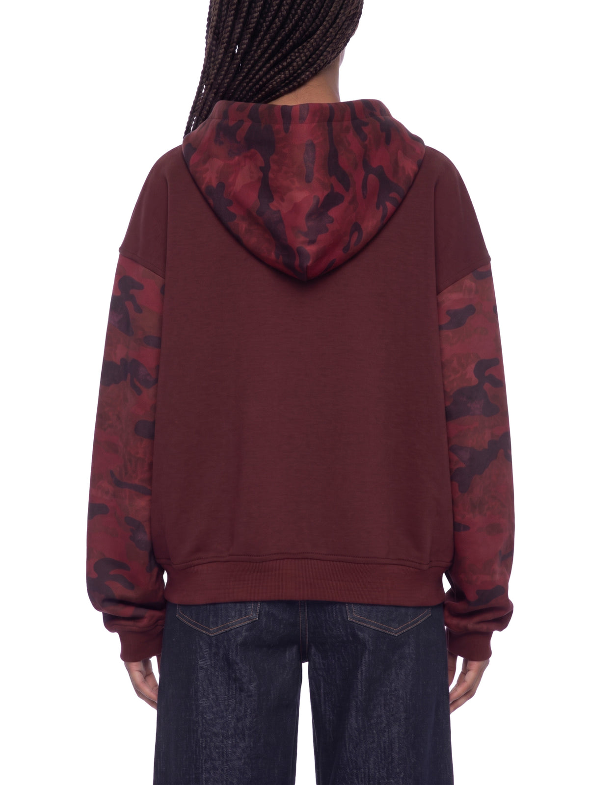 Wine Red with Red Camo model women