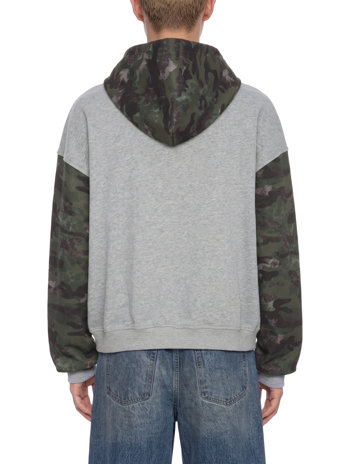 Flower Gray with Green Camo model men
