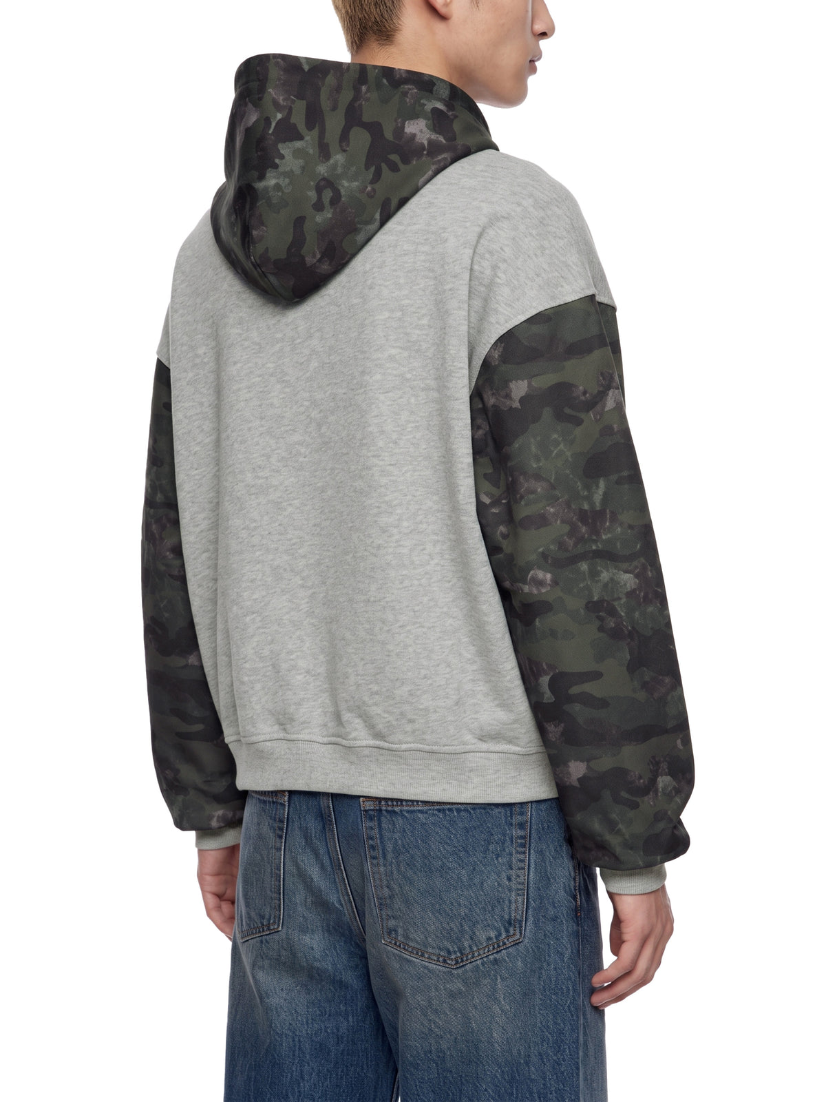 Flower Gray with Green Camo model men