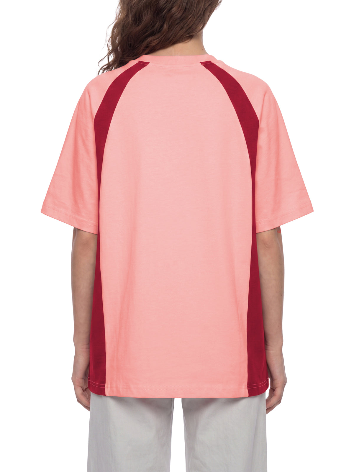 Pink with Wine Red model women