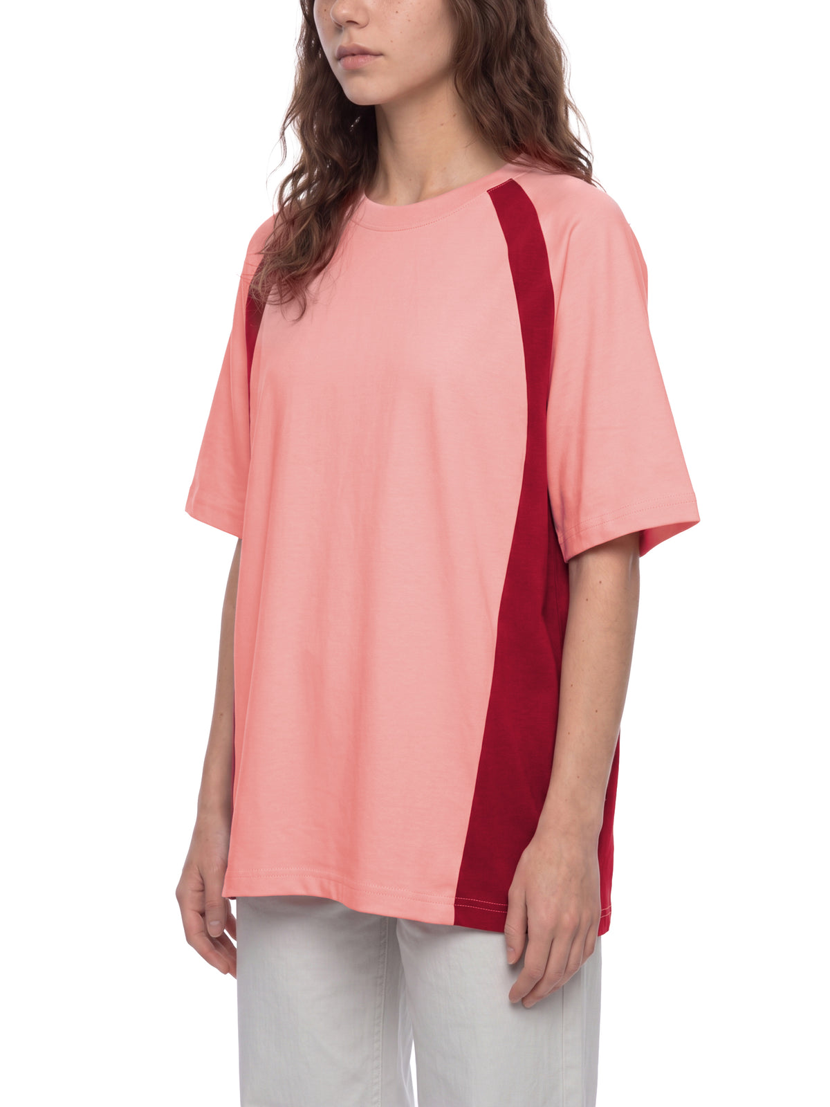 Pink with Wine Red model women