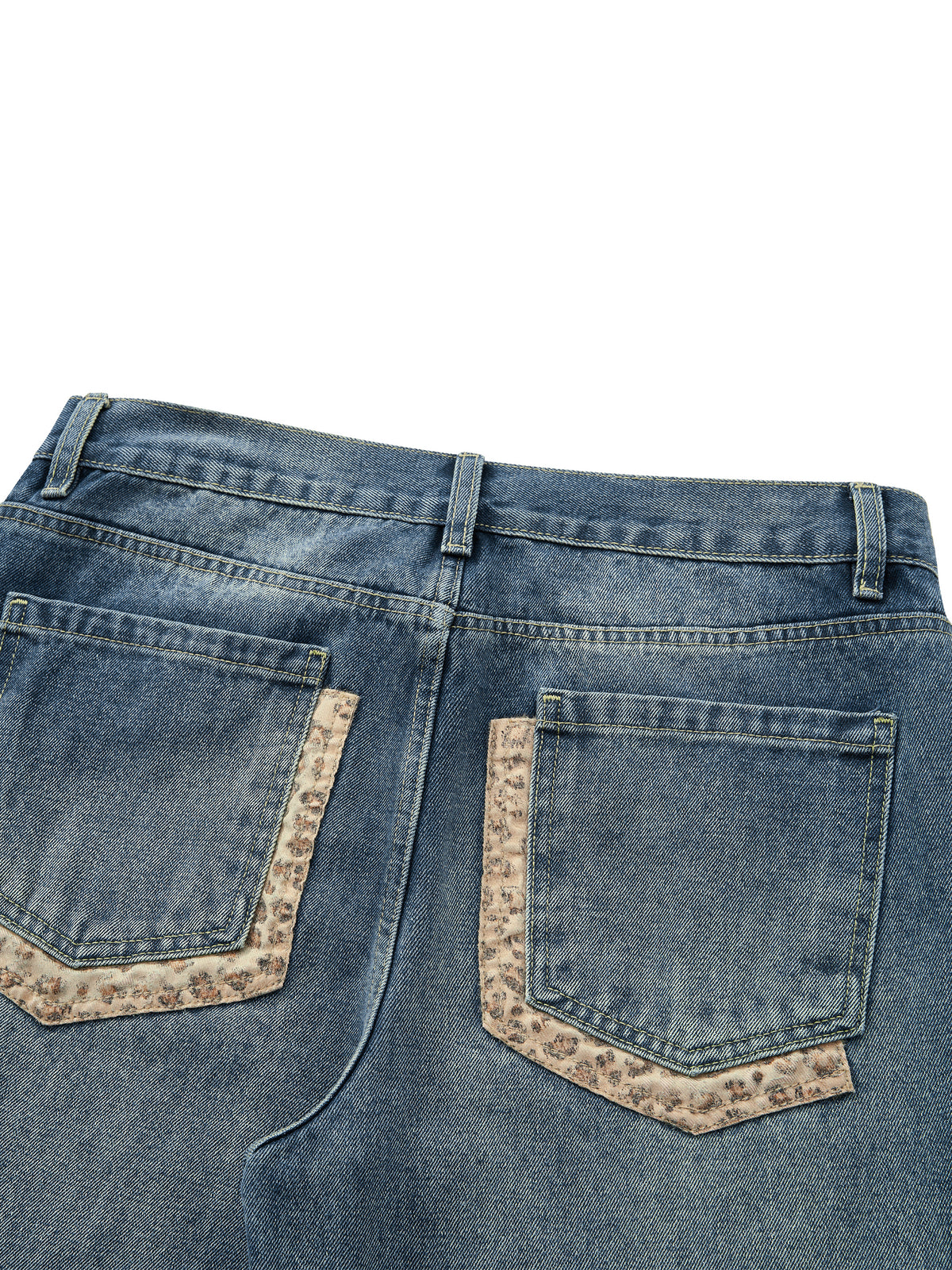 Washed Blue detail