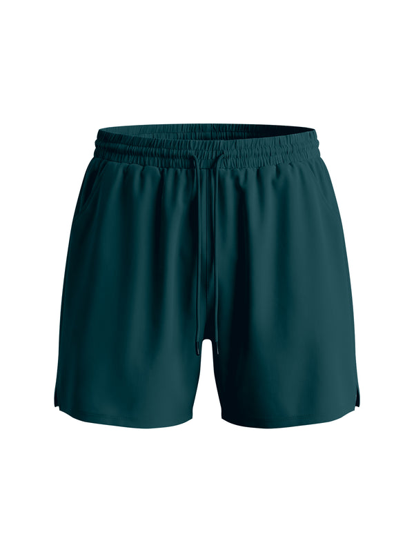 Pocketed Compression-Lined Performance Shorts