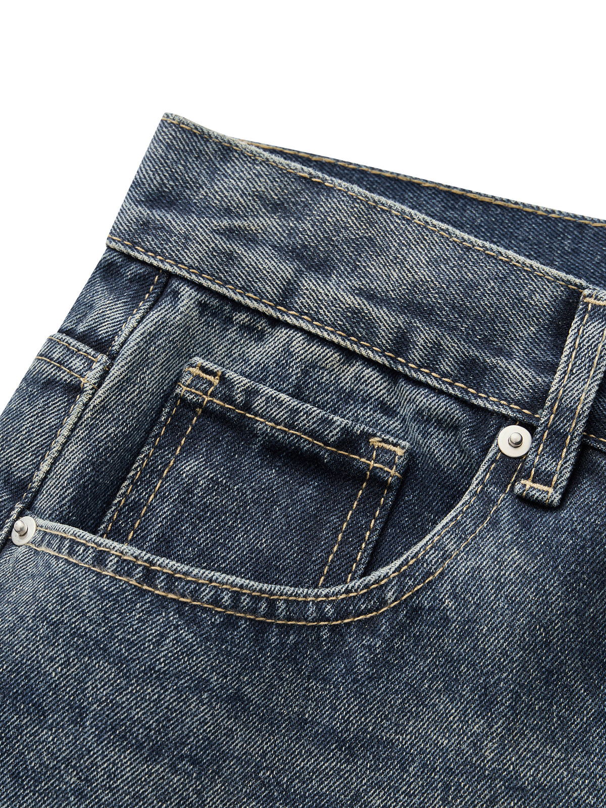 Washed Blue detail