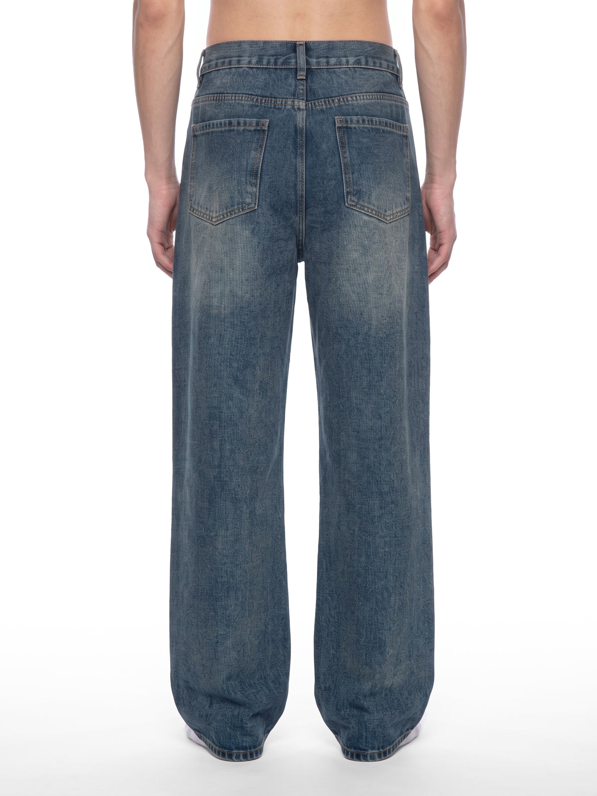 Washed Blue model men