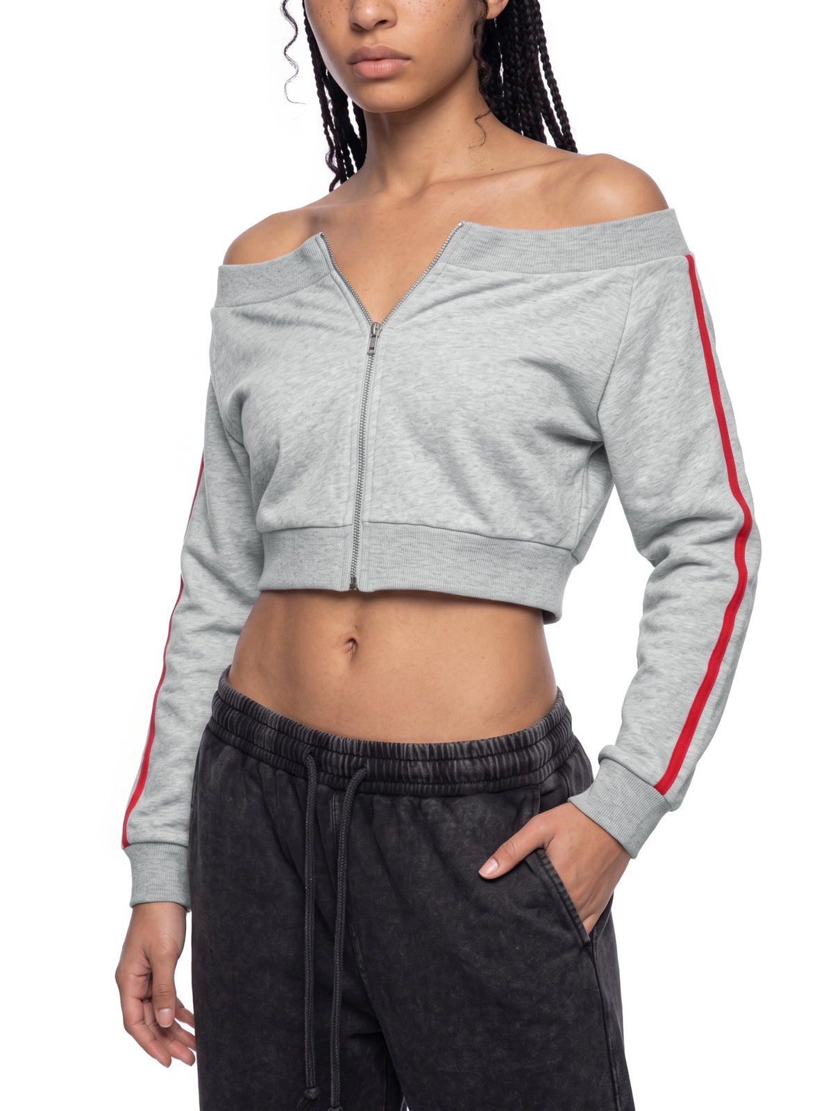 Flower Gray model women