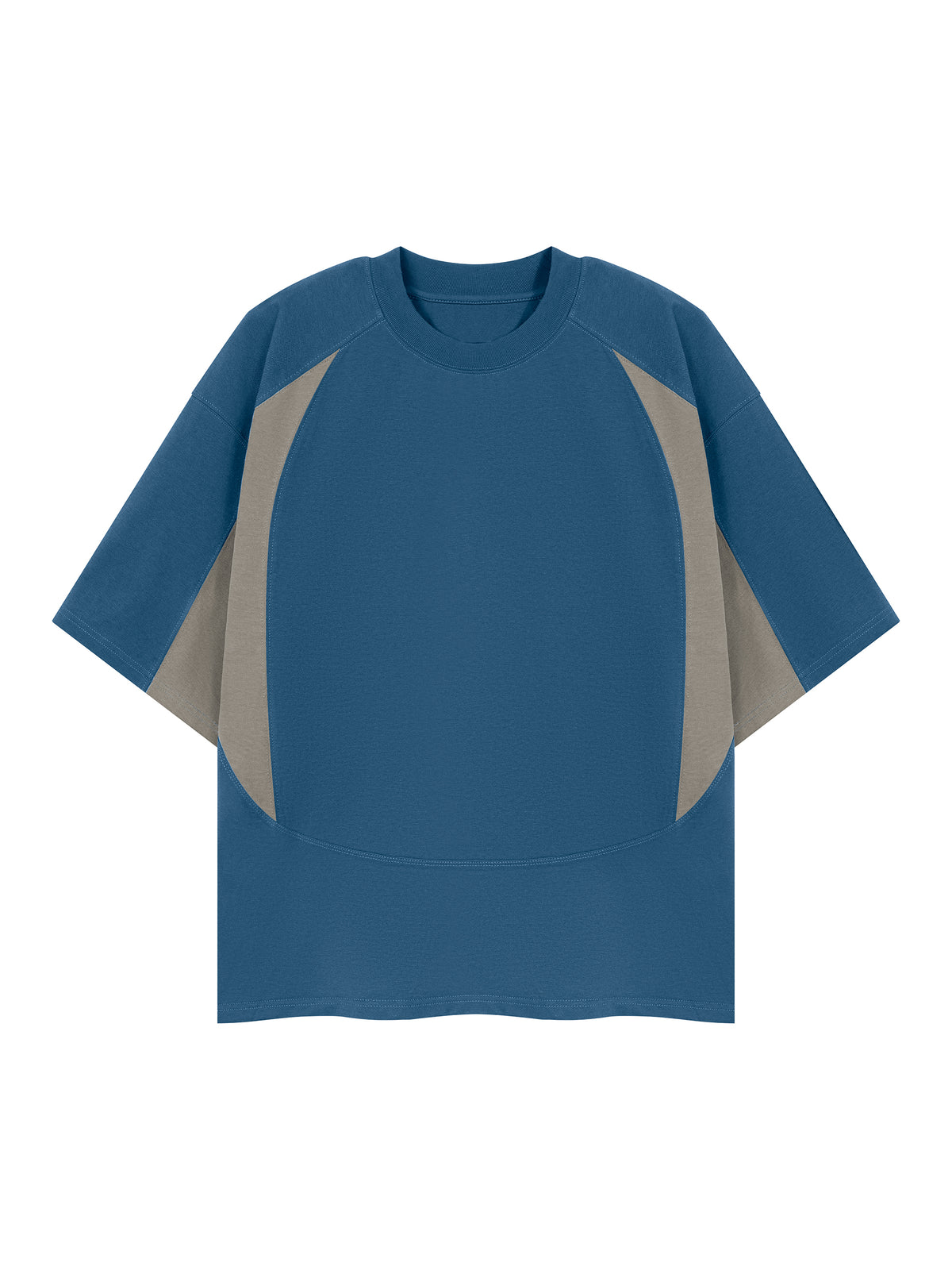 Navy Blue with Gray