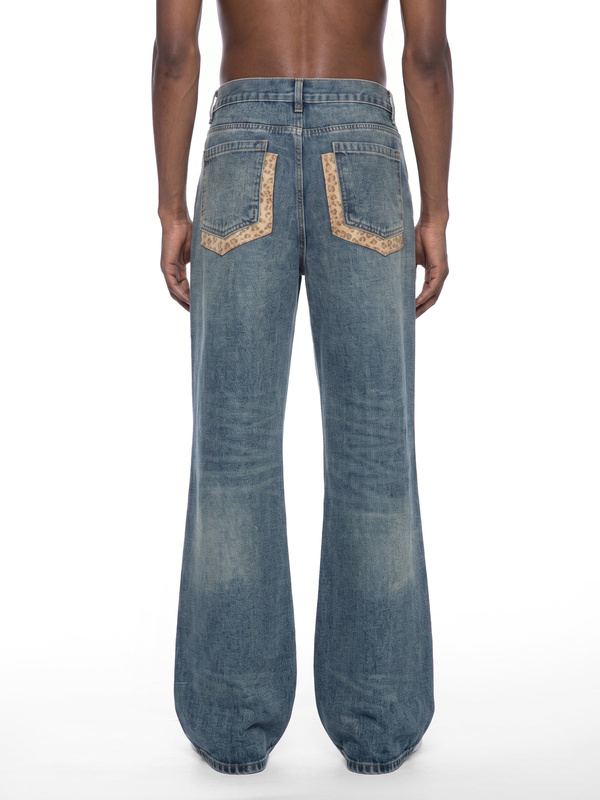 Washed Blue model men