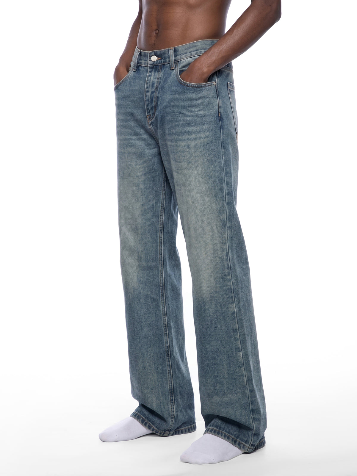 Heavyweight Flare Leg Jeans