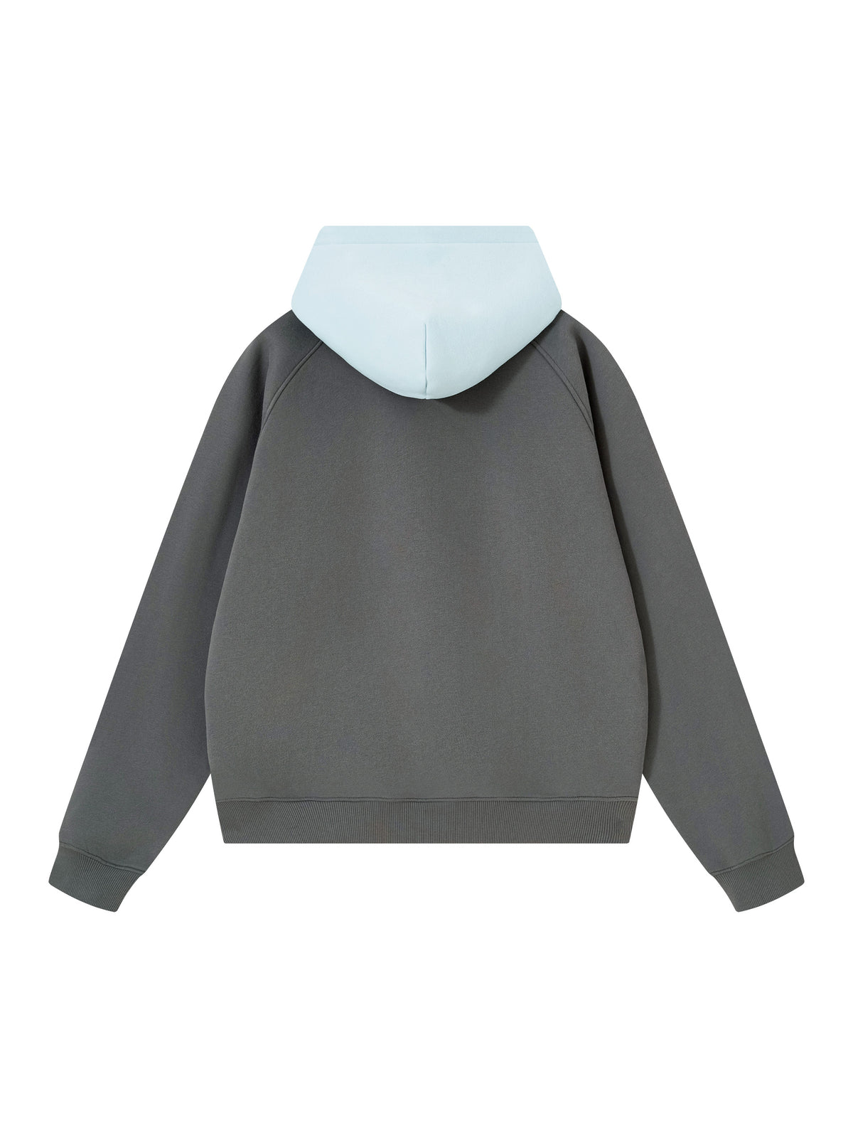 Dark Gray with Light Blue back
