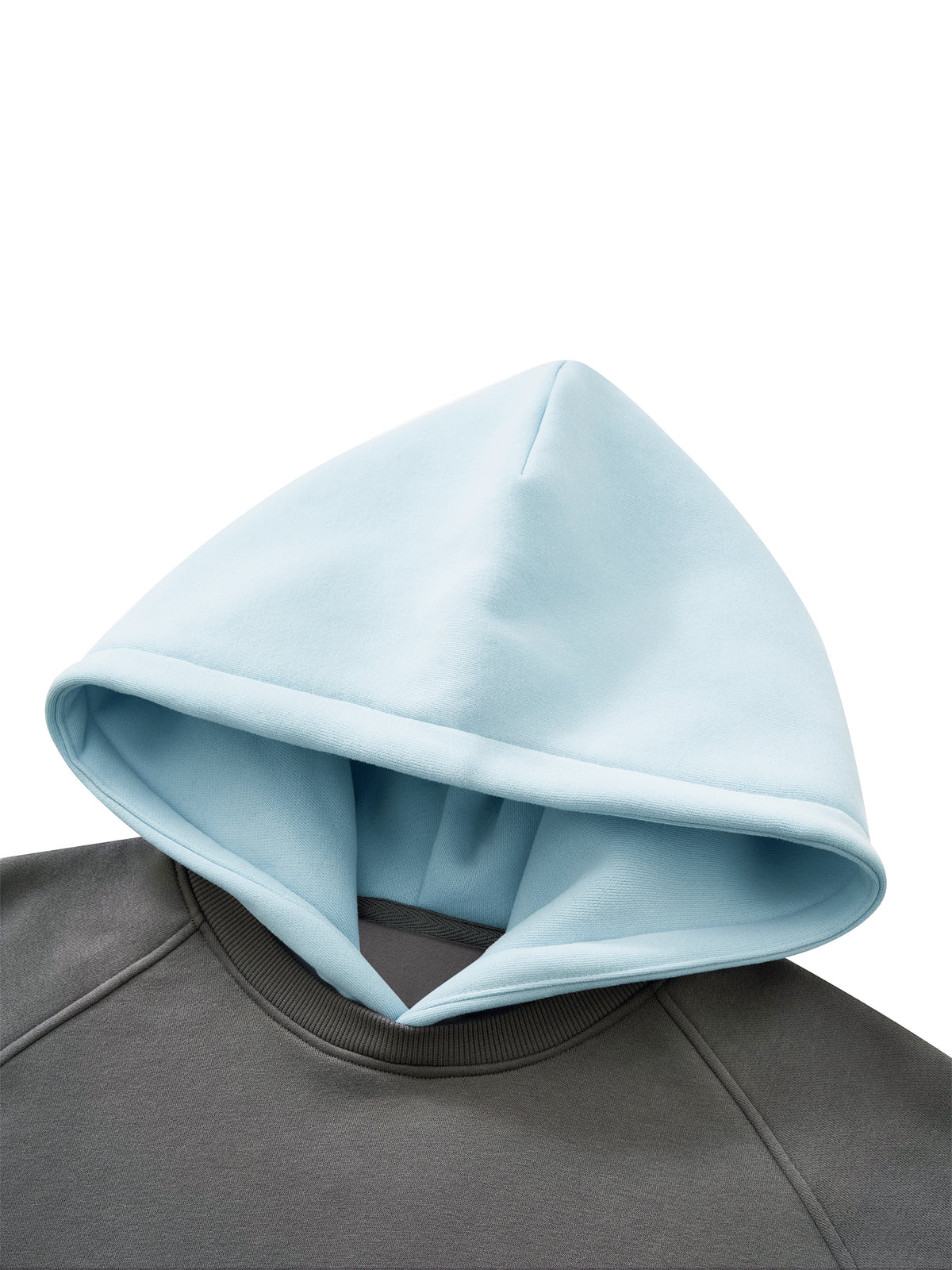 Dark Gray with Light Blue detail