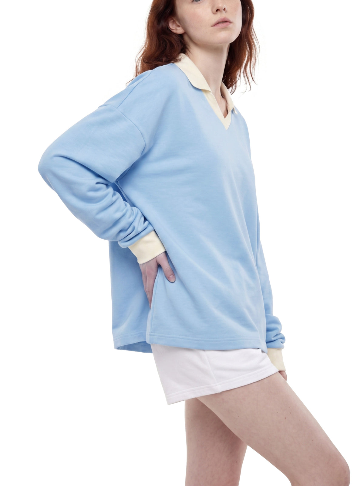 Sky Blue model women
