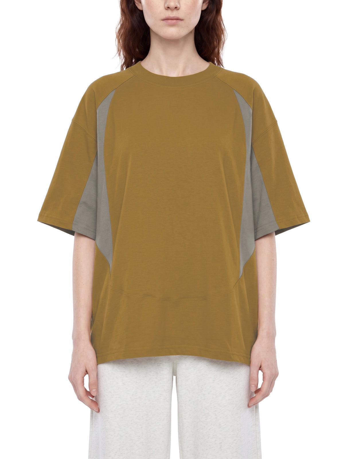 Khaki with Gray model women