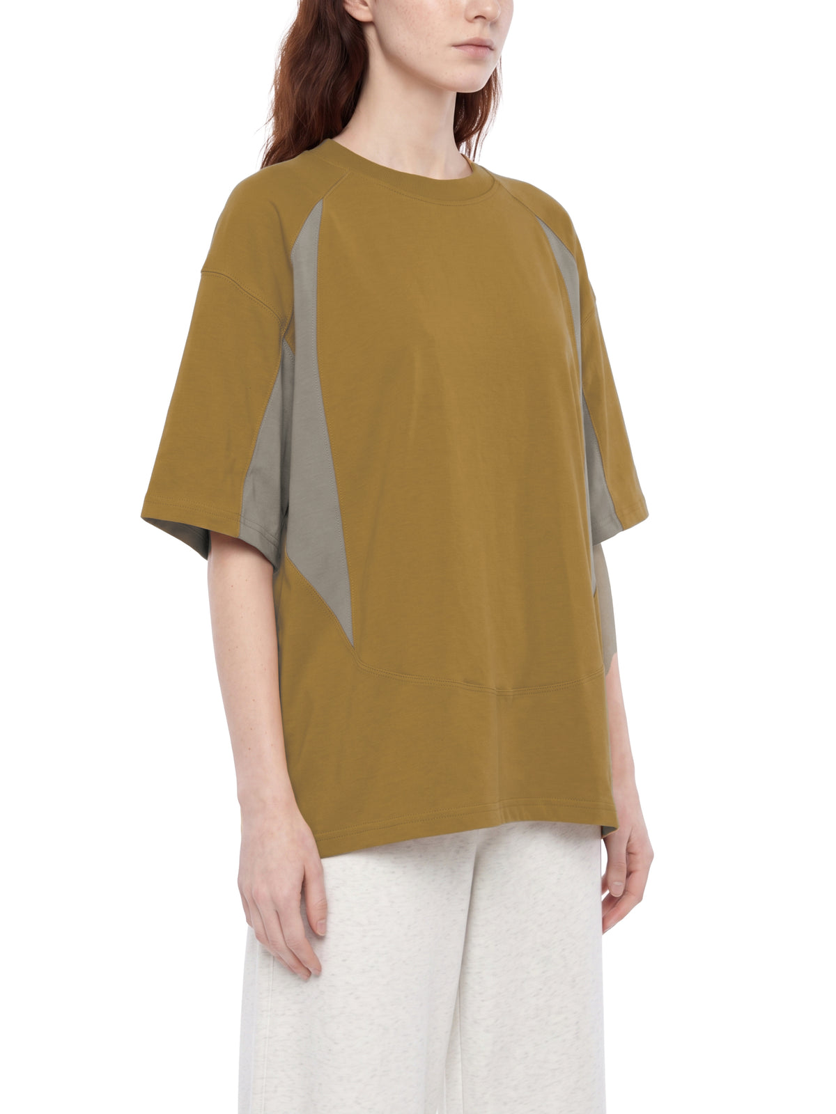 Khaki with Gray model women
