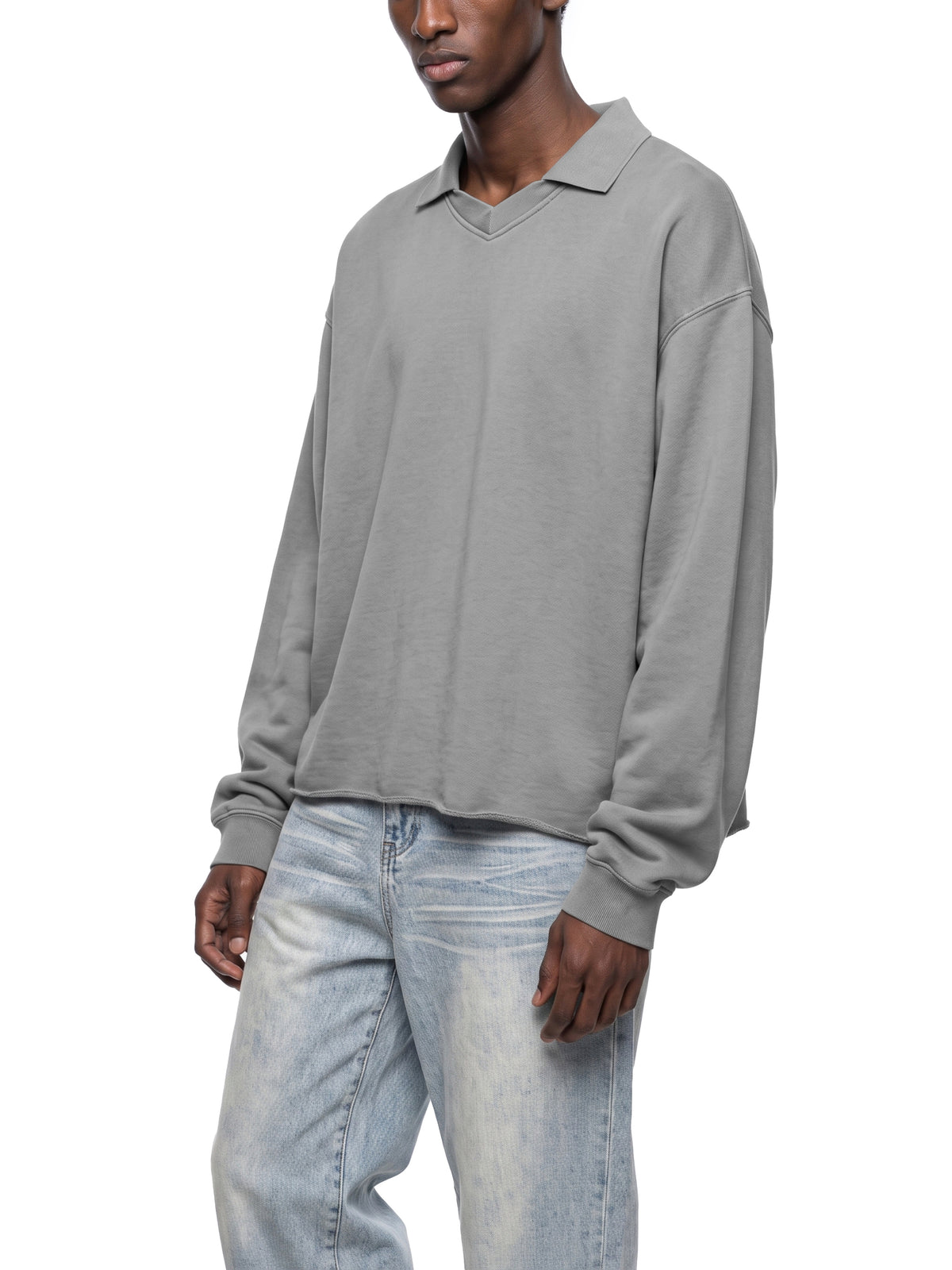Medium Gray model men