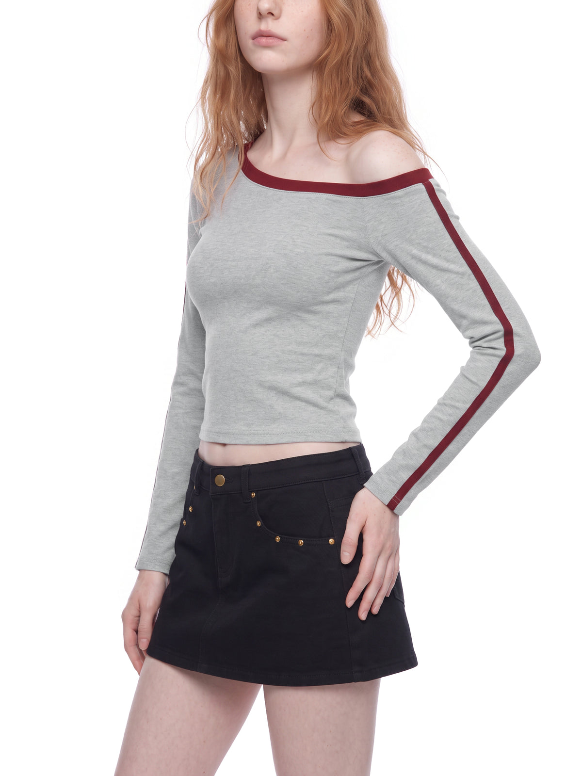 Flower Gray model women