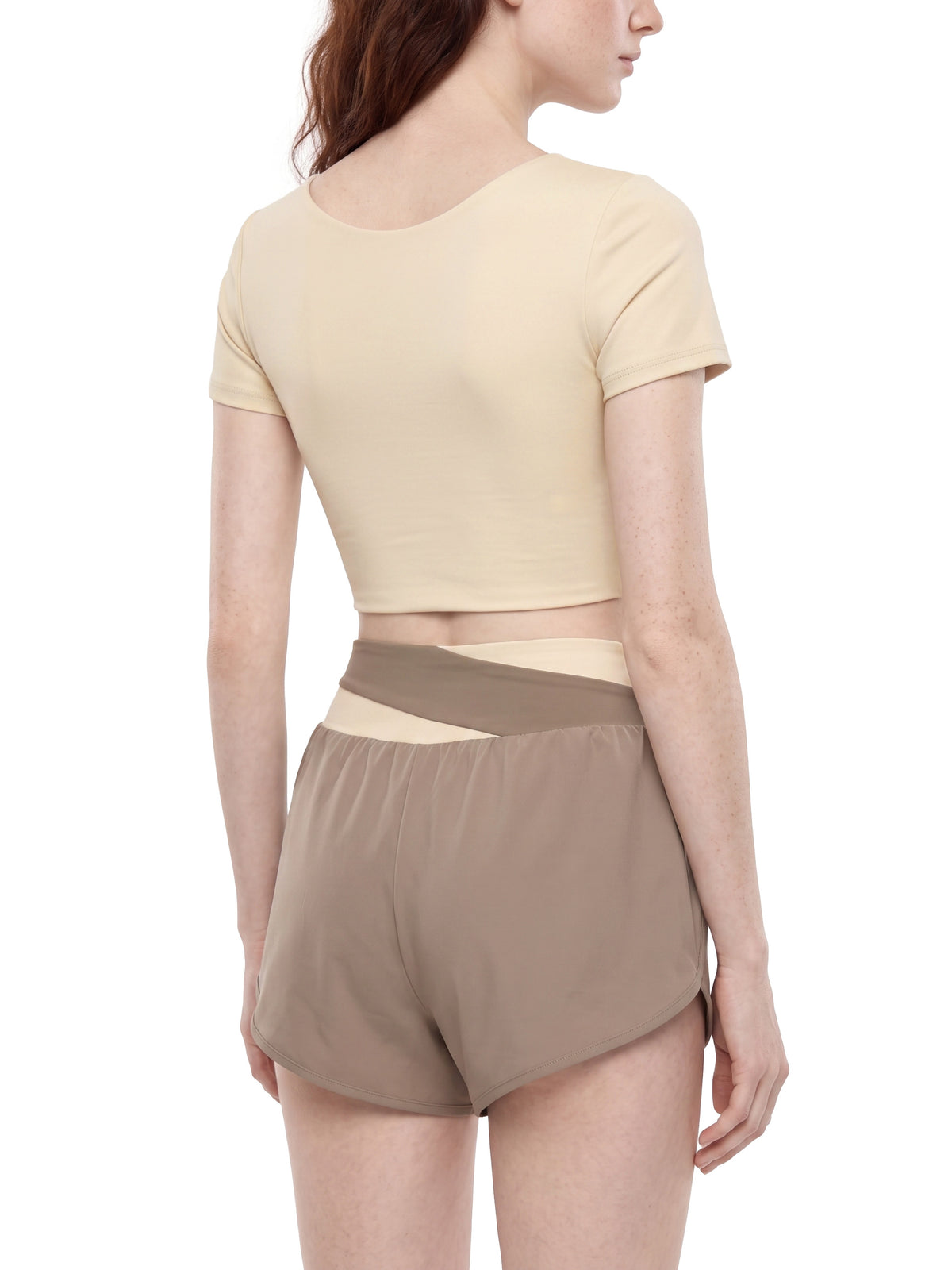 Apricot with Khaki model women
