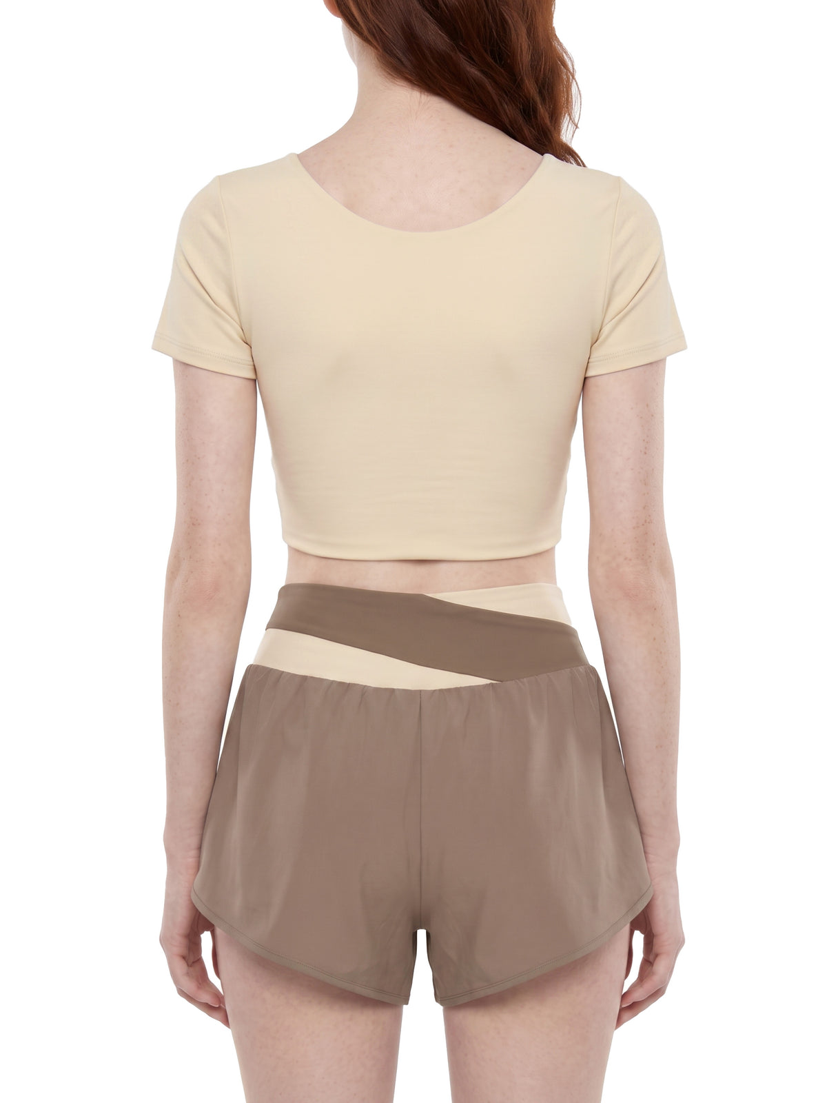Apricot with Khaki model women