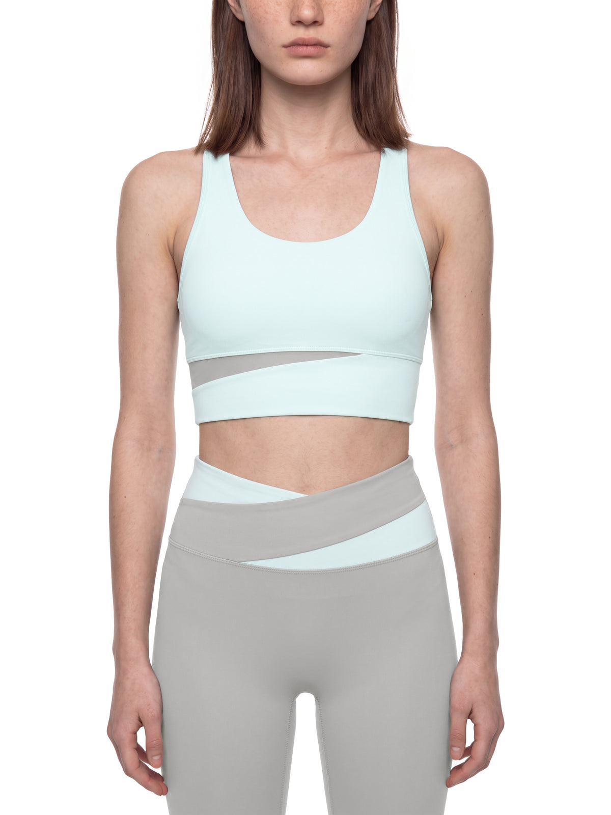 Light Blue with Light Gray model women