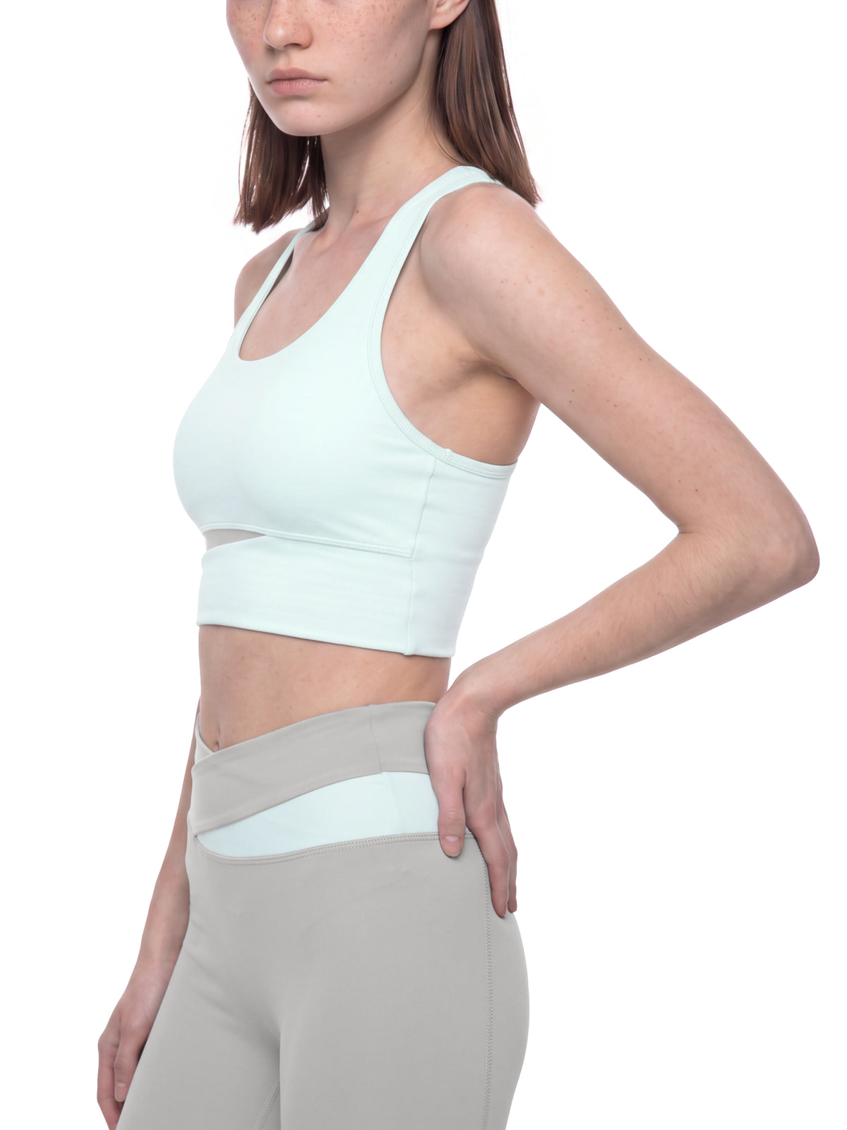 Light Blue with Light Gray model women