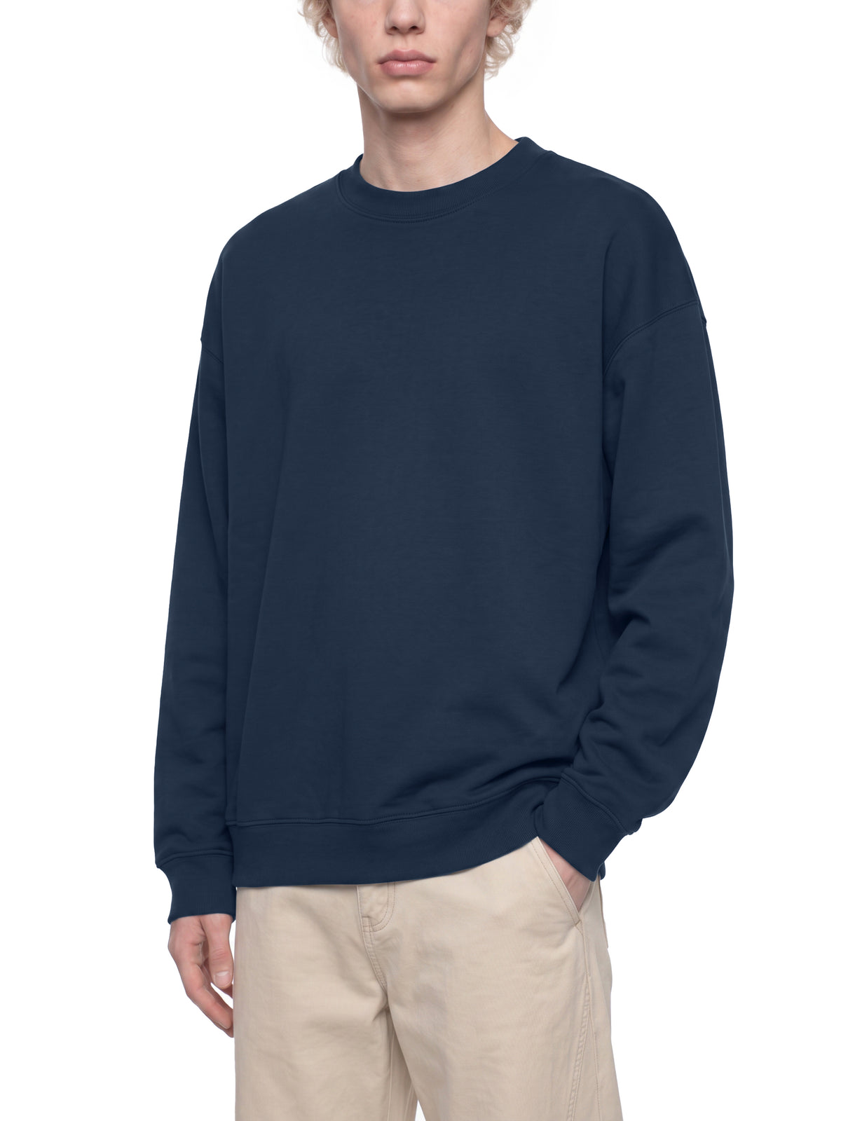Navy Blue model men