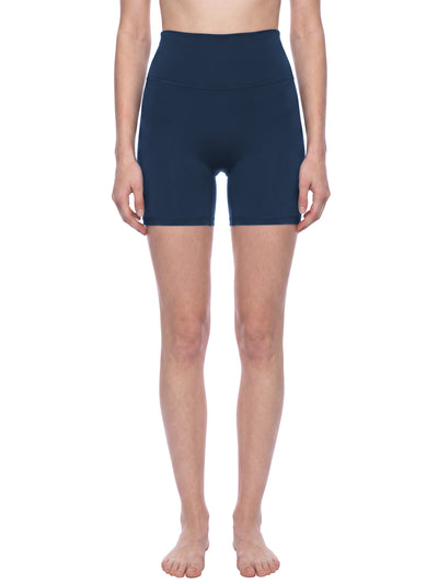 Fitted High Waisted Yoga Biker Shorts