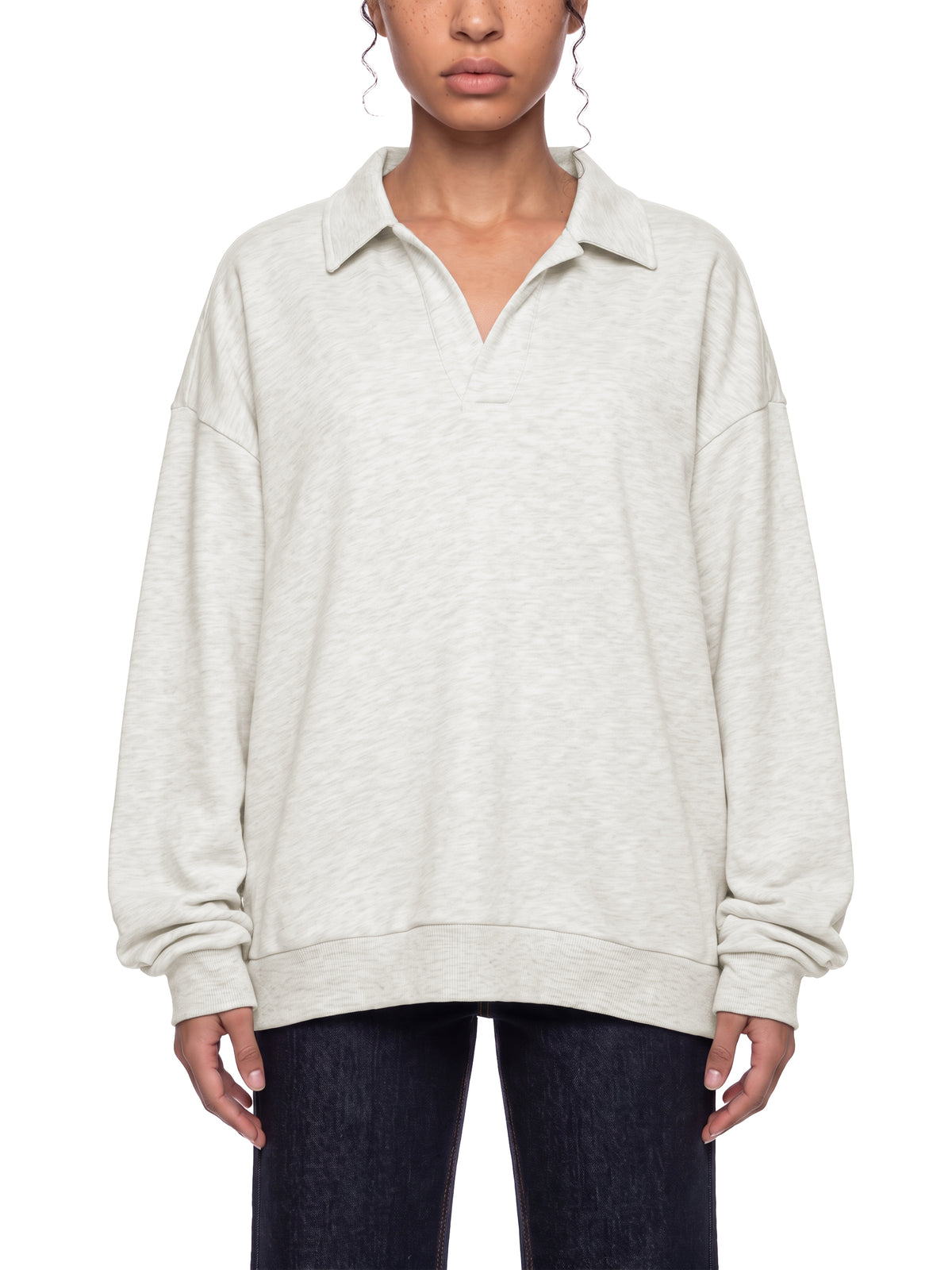 Oat Gray model women