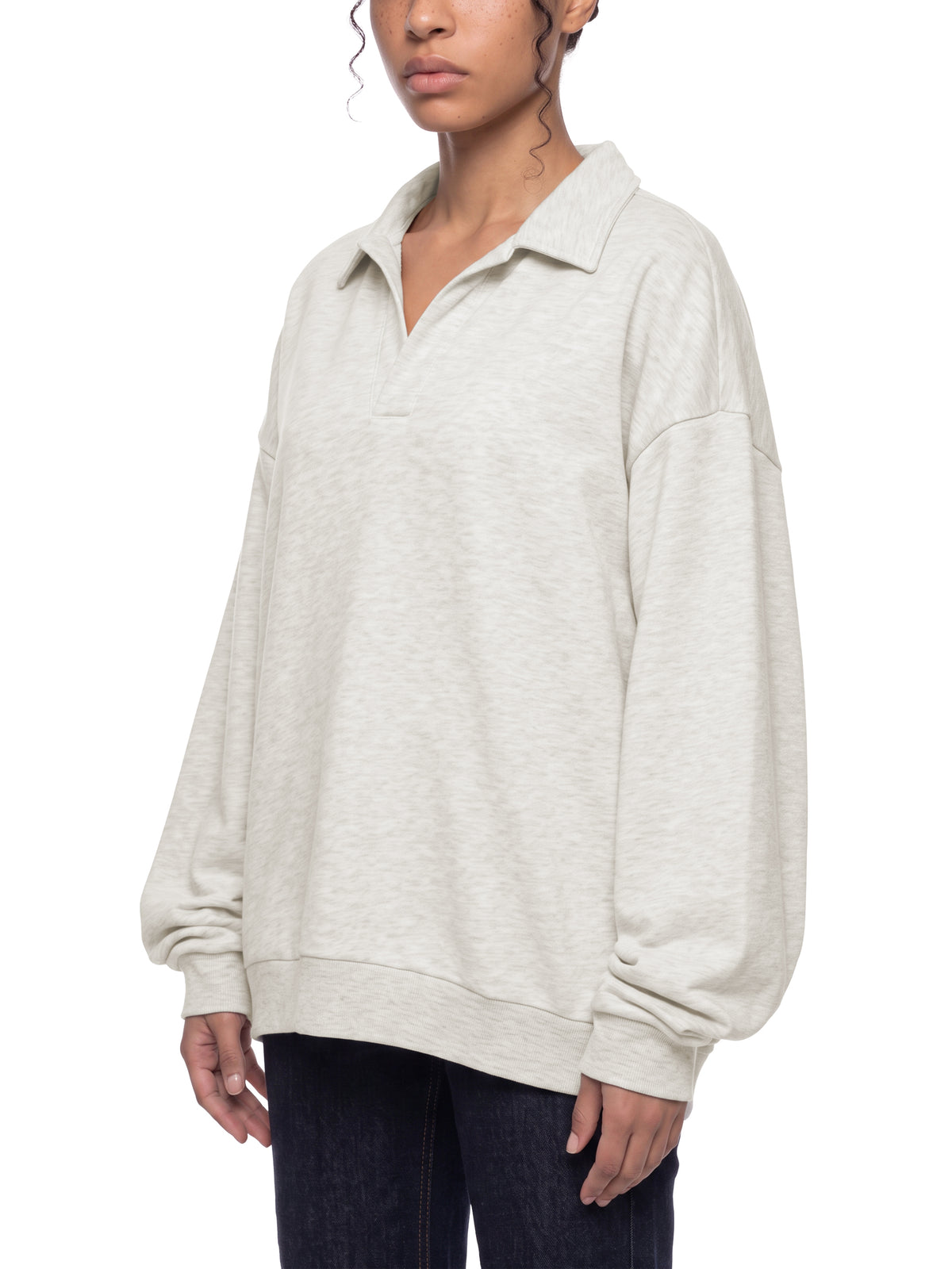 Oat Gray model women
