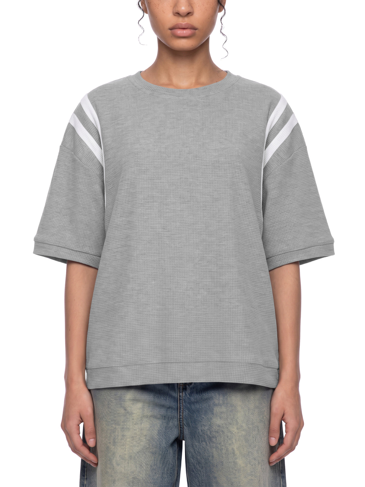 Light Gray with White model women