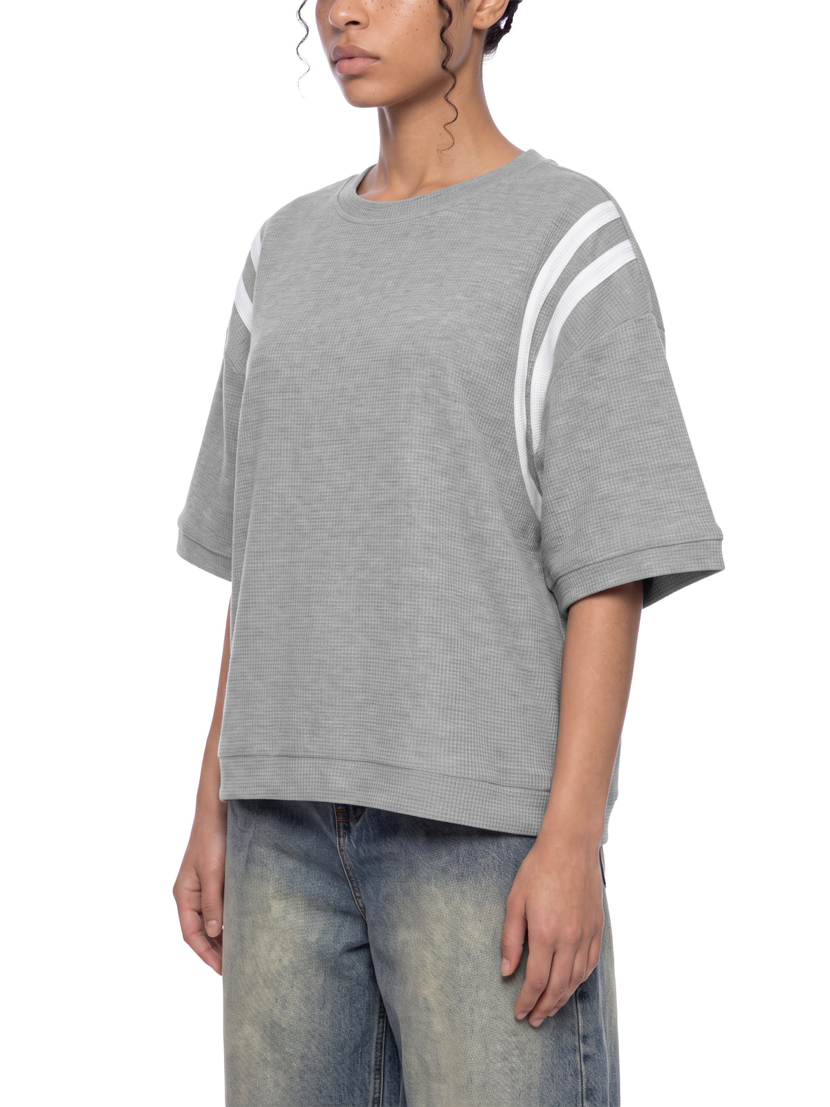 Light Gray with White model women