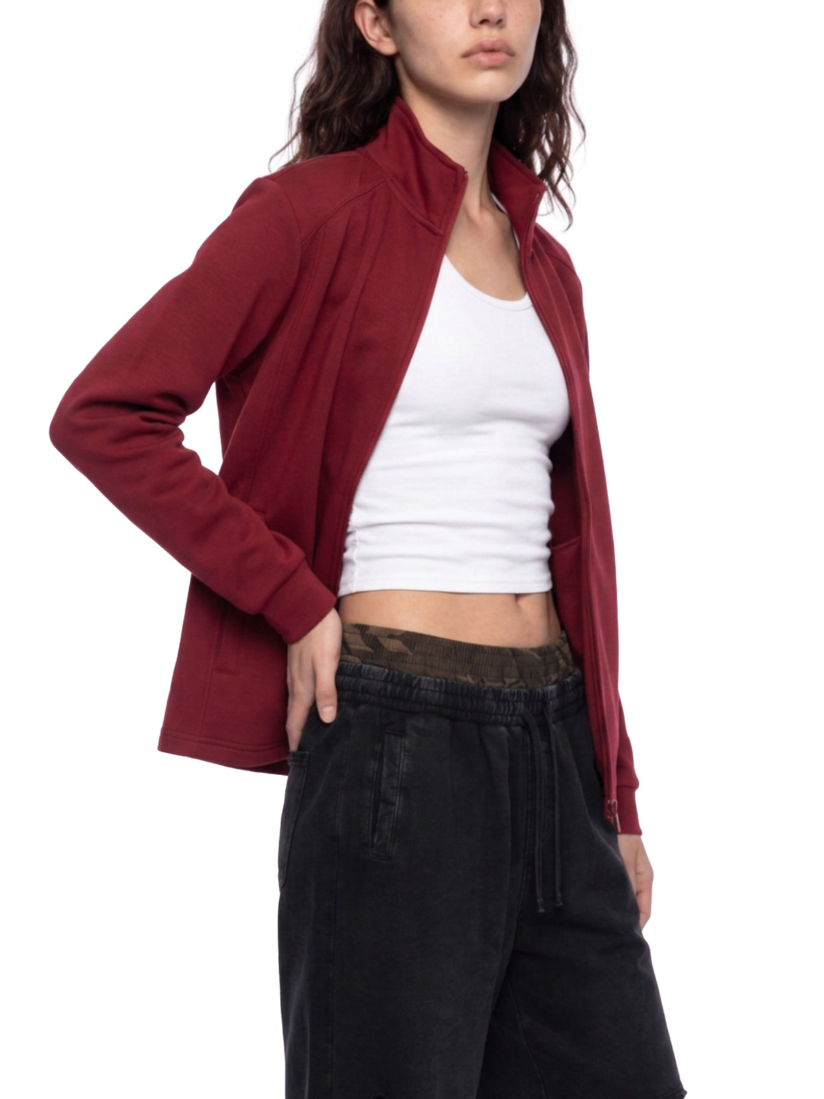 Red model women