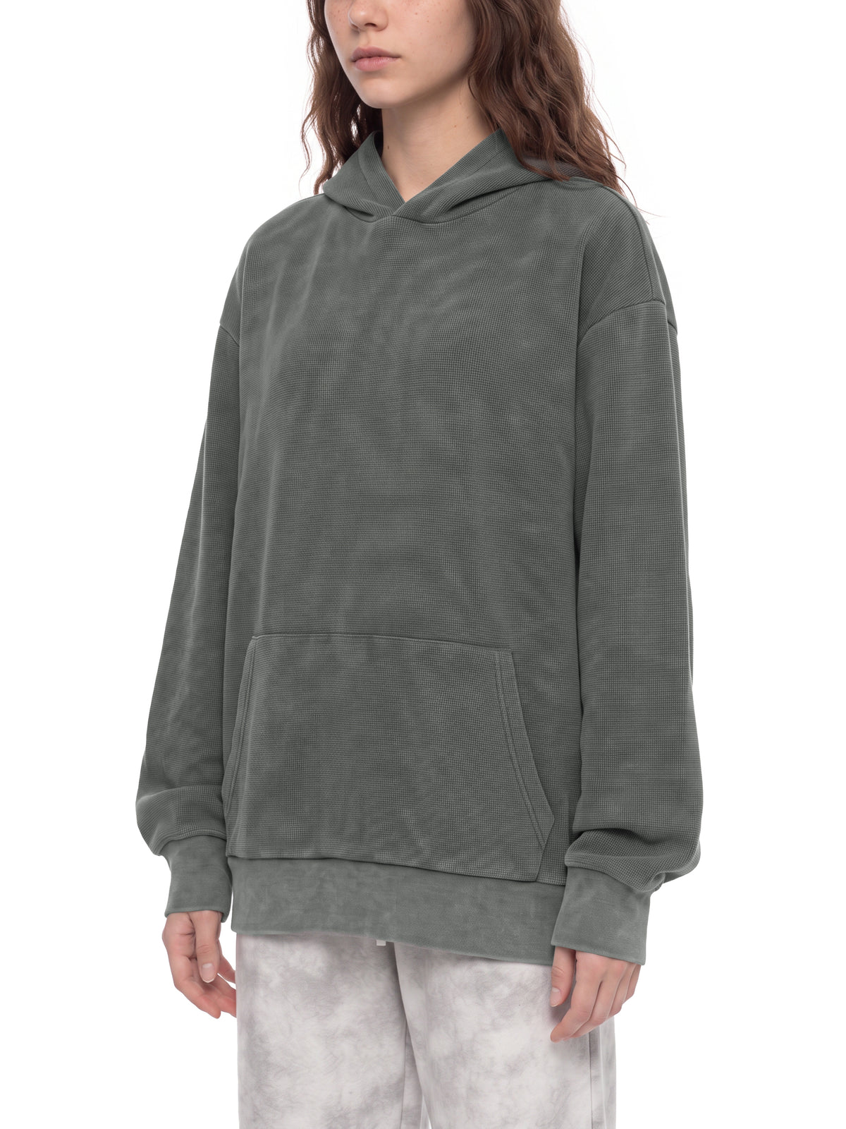 Mineral Wash Oversized Hoodie