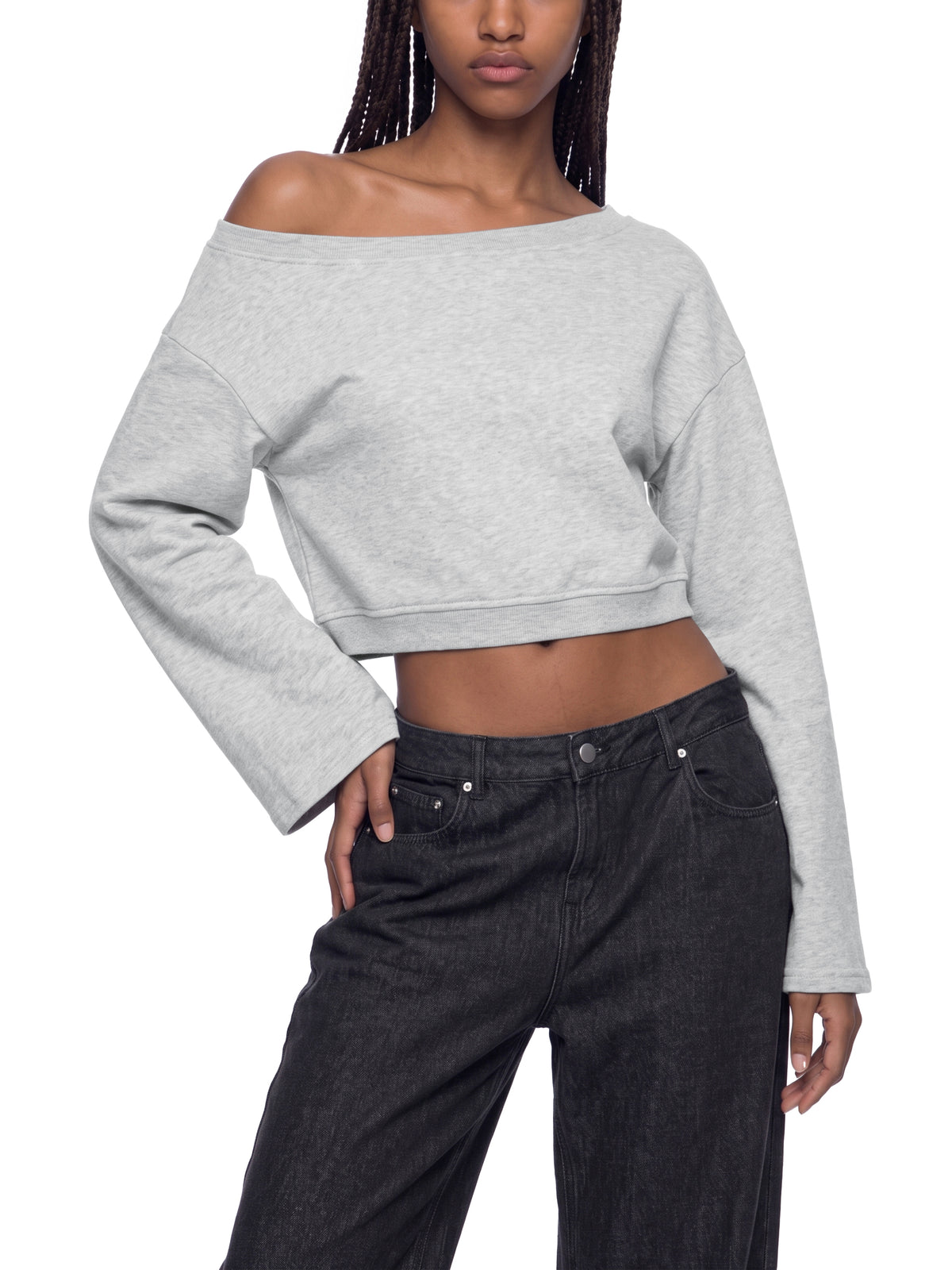 Flower Gray model women