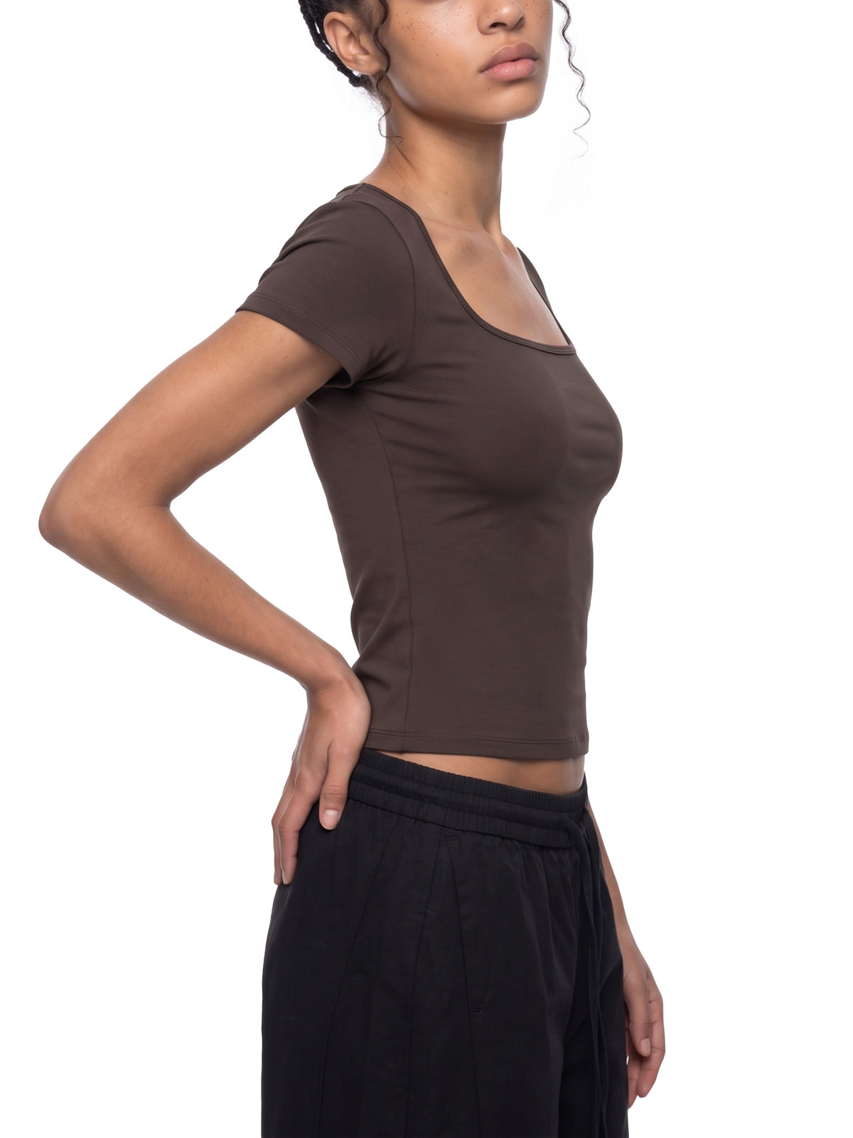 Brown model women