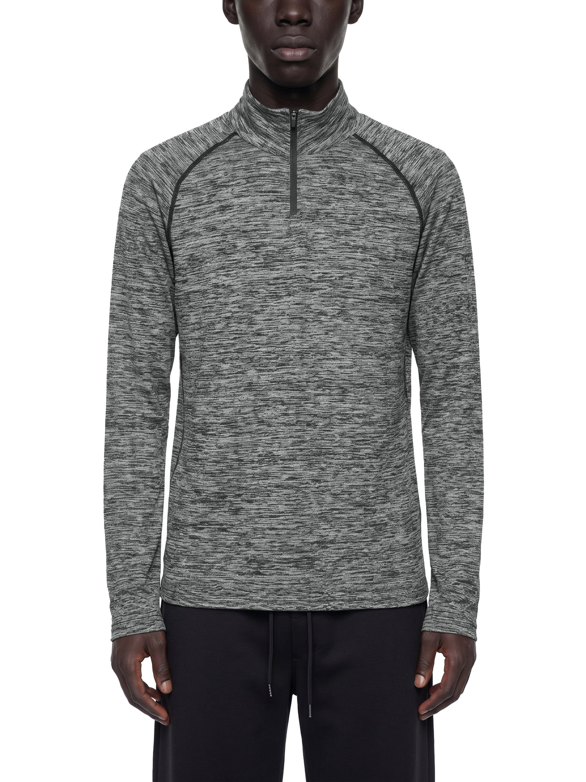 Quarter-Zip Performance Long Sleeve T-Shirt