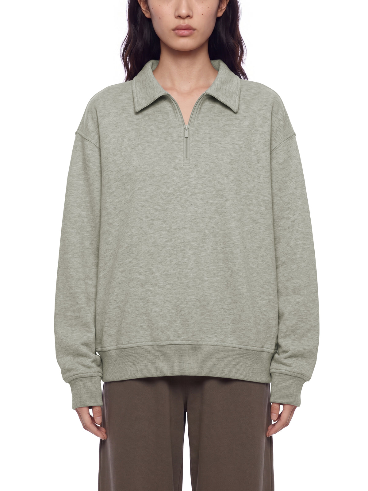 Oat Gray model women