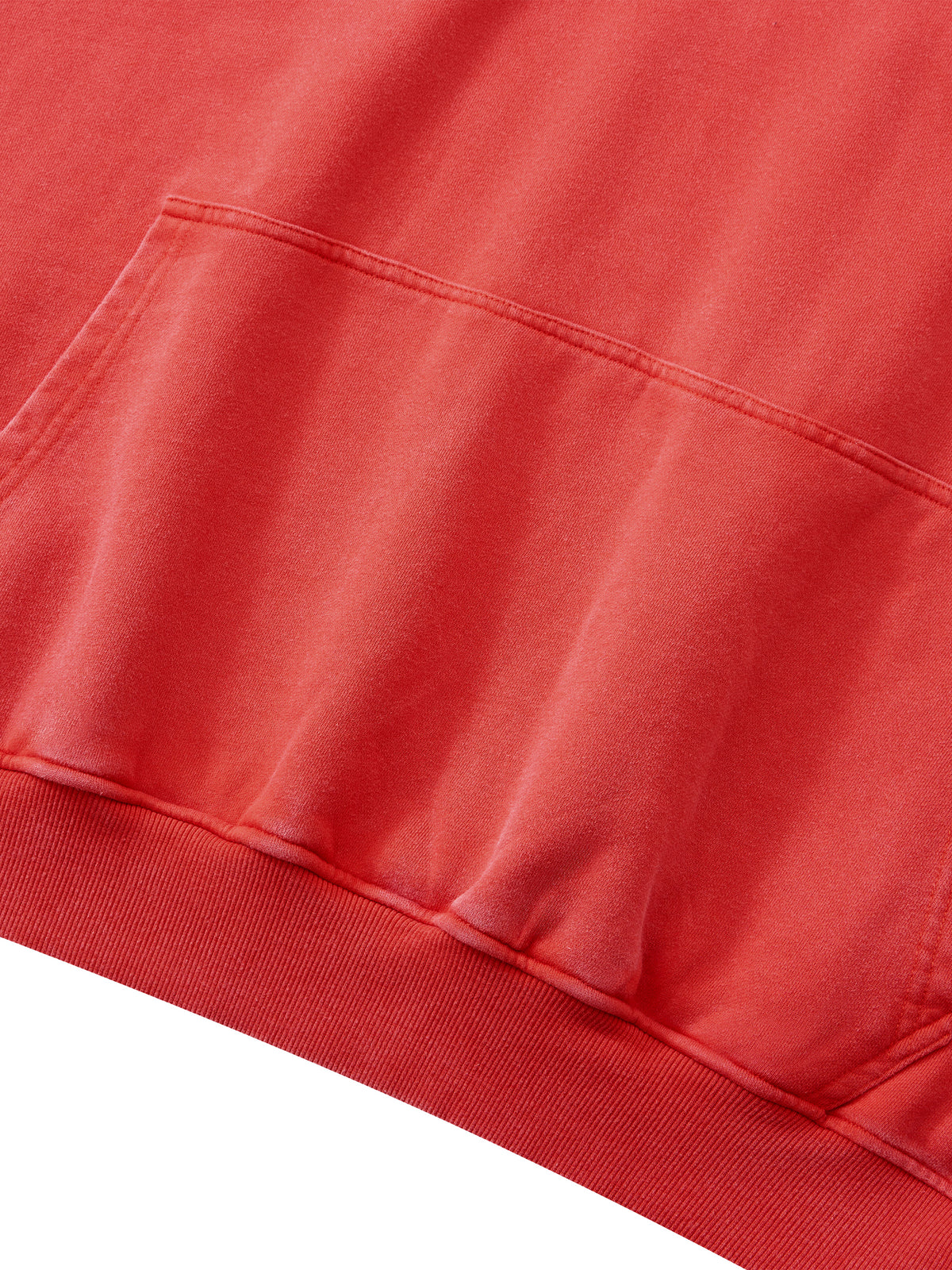 Washed Red detail