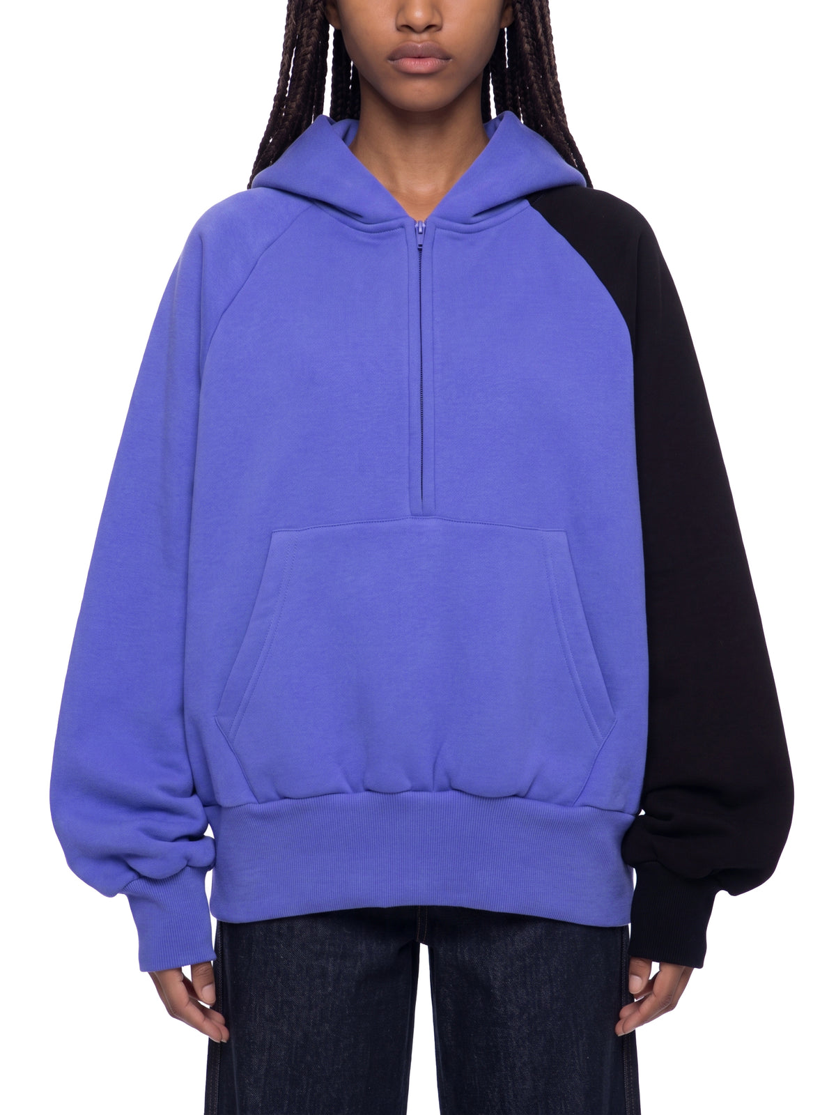 Purple with Black model women