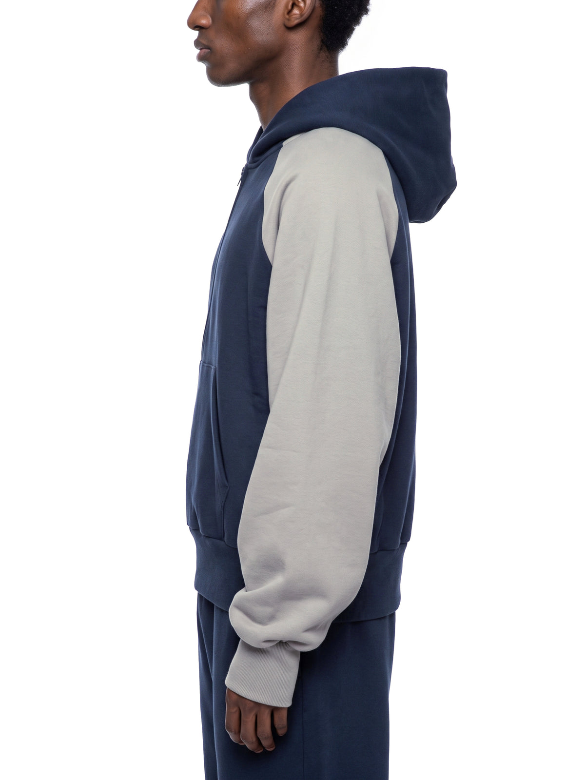 Navy Blue with Gray side men