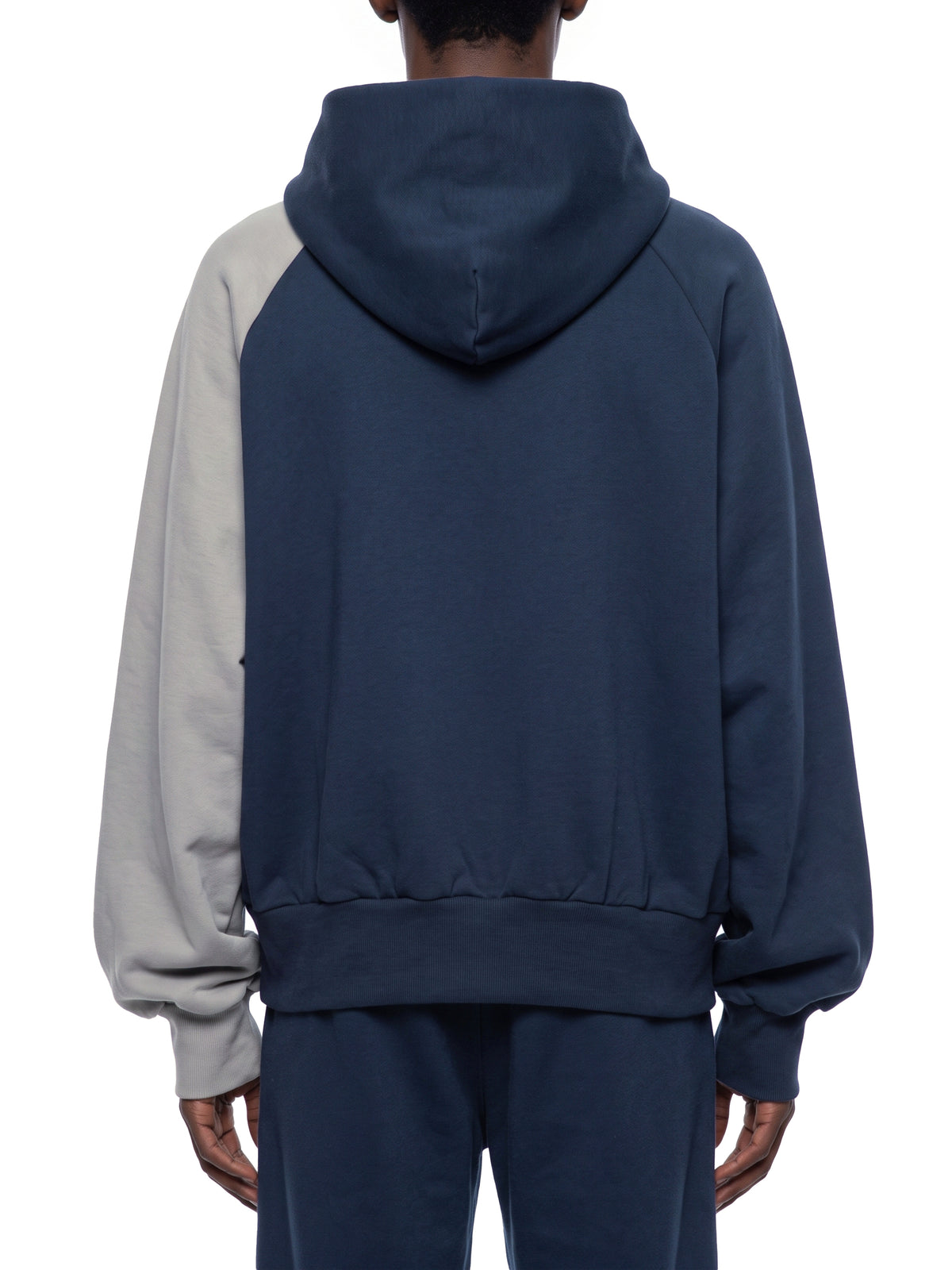 Navy Blue with Gray model men