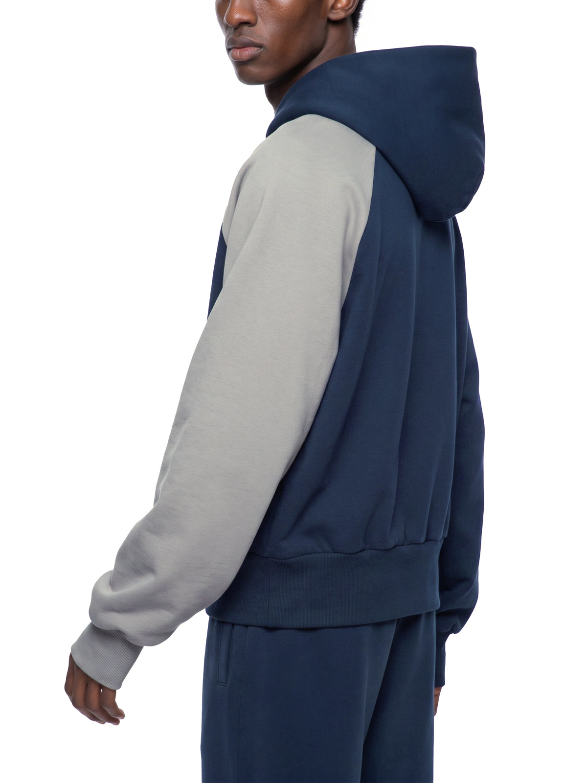 Navy Blue with Gray side men