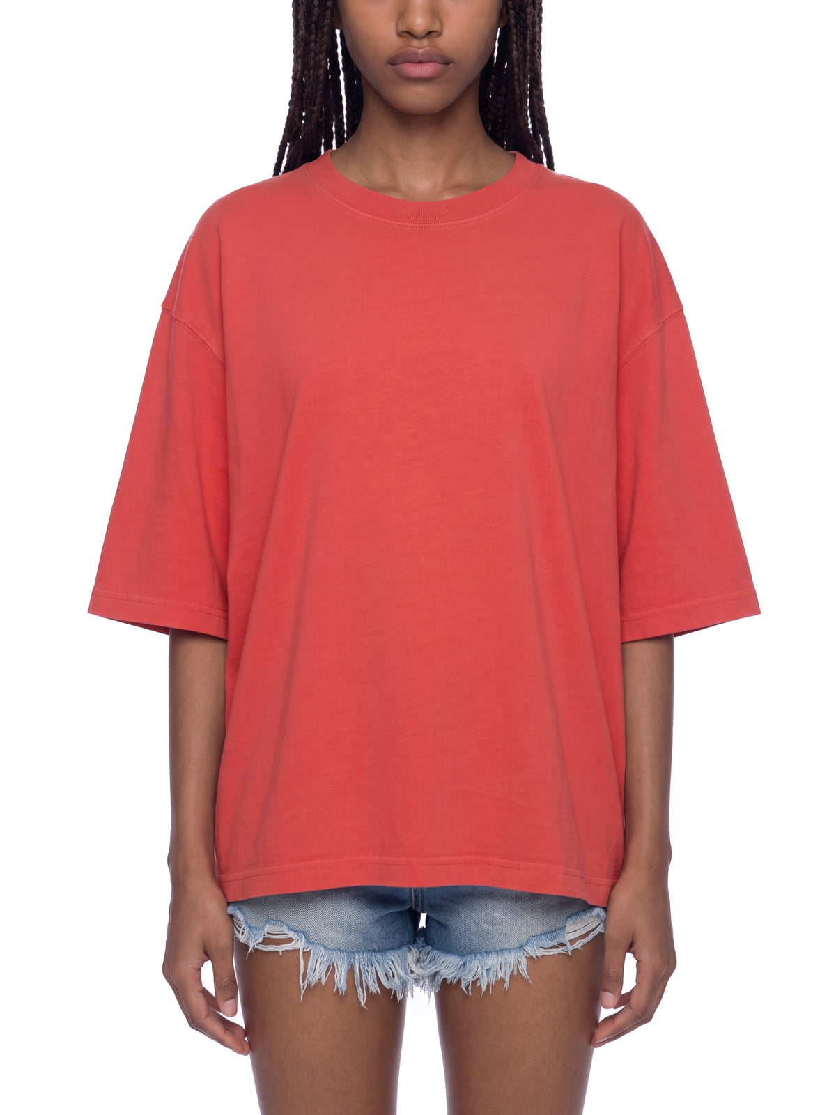 Red model women