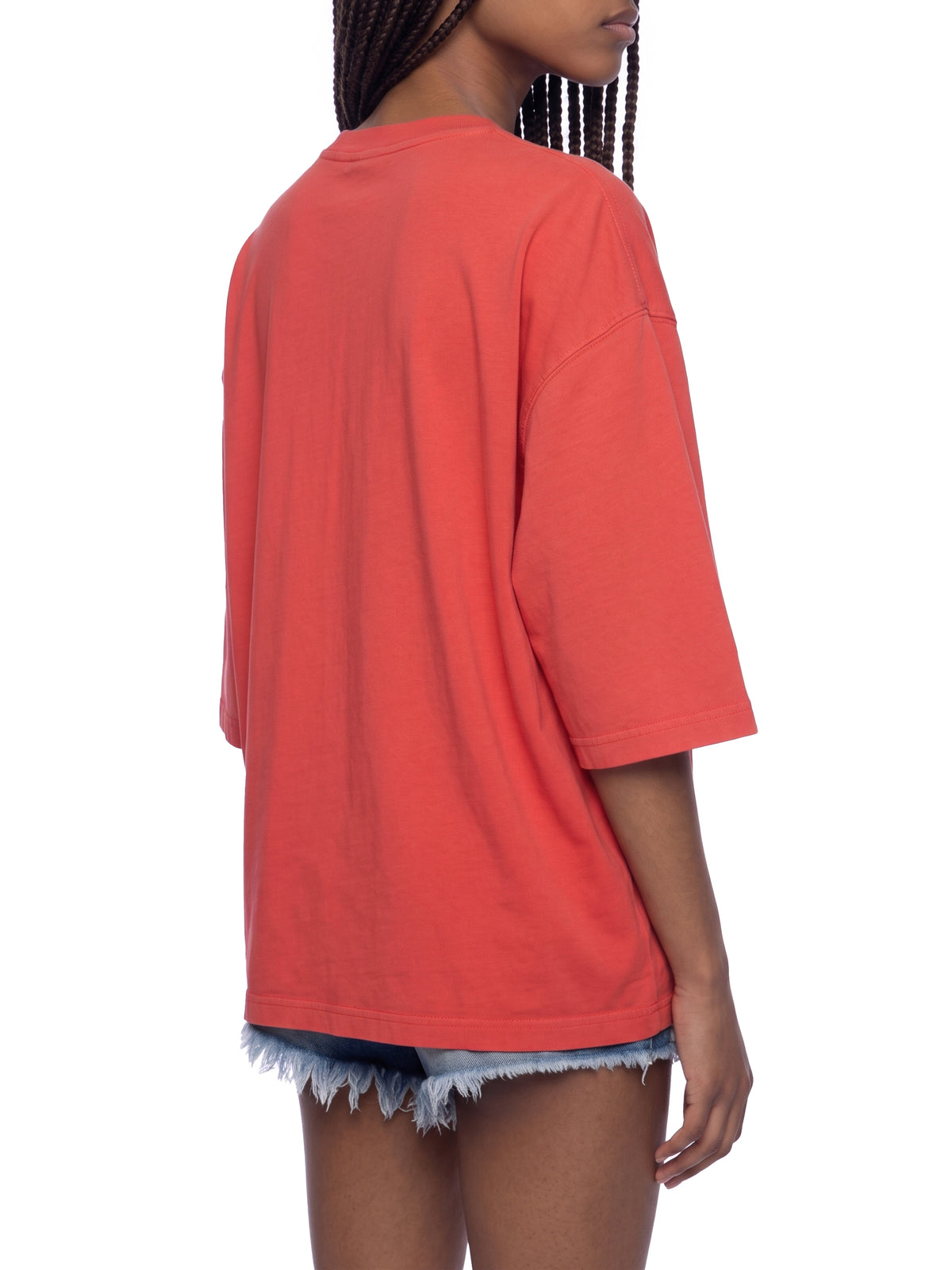 Red model women
