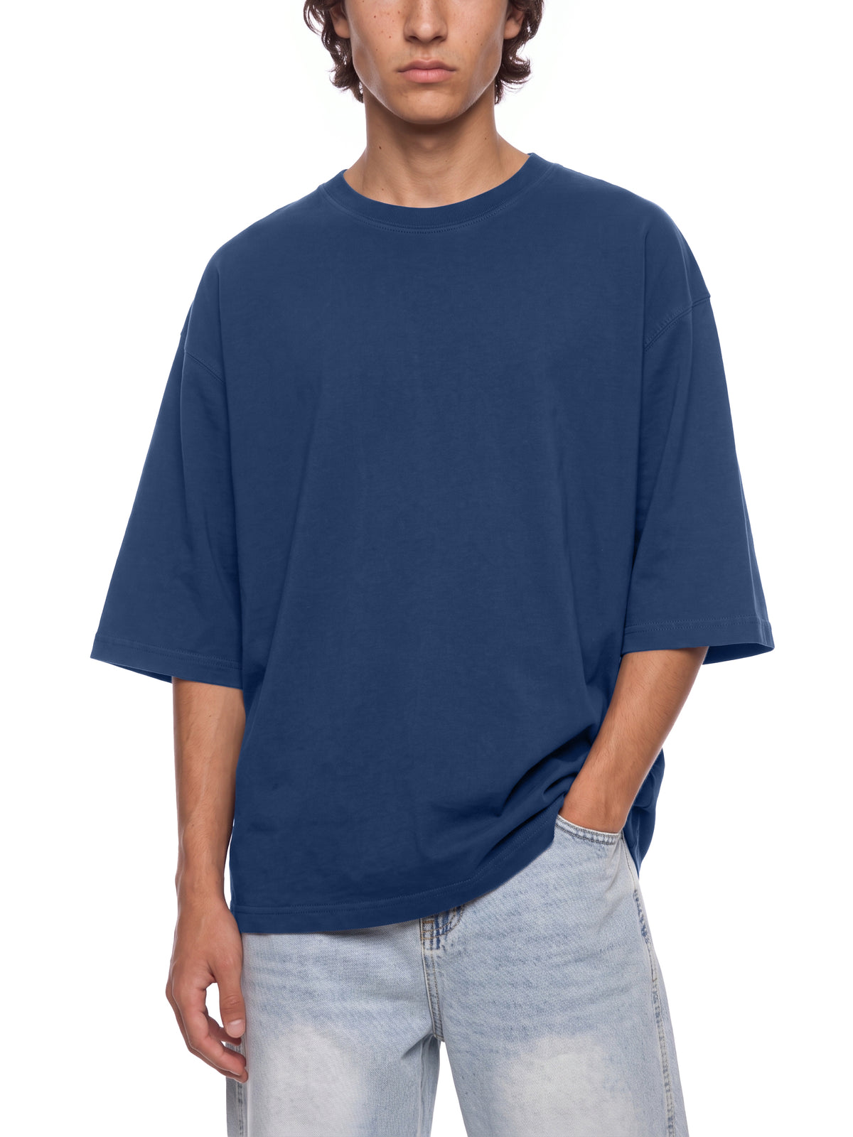 Navy Blue model men