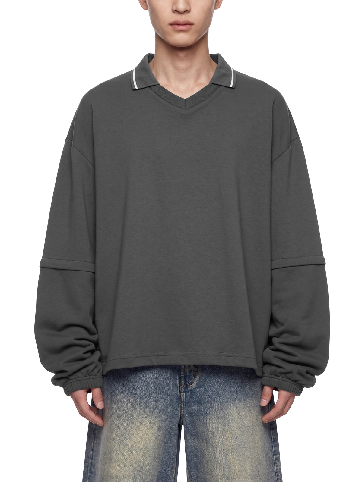 Dark Gray model men