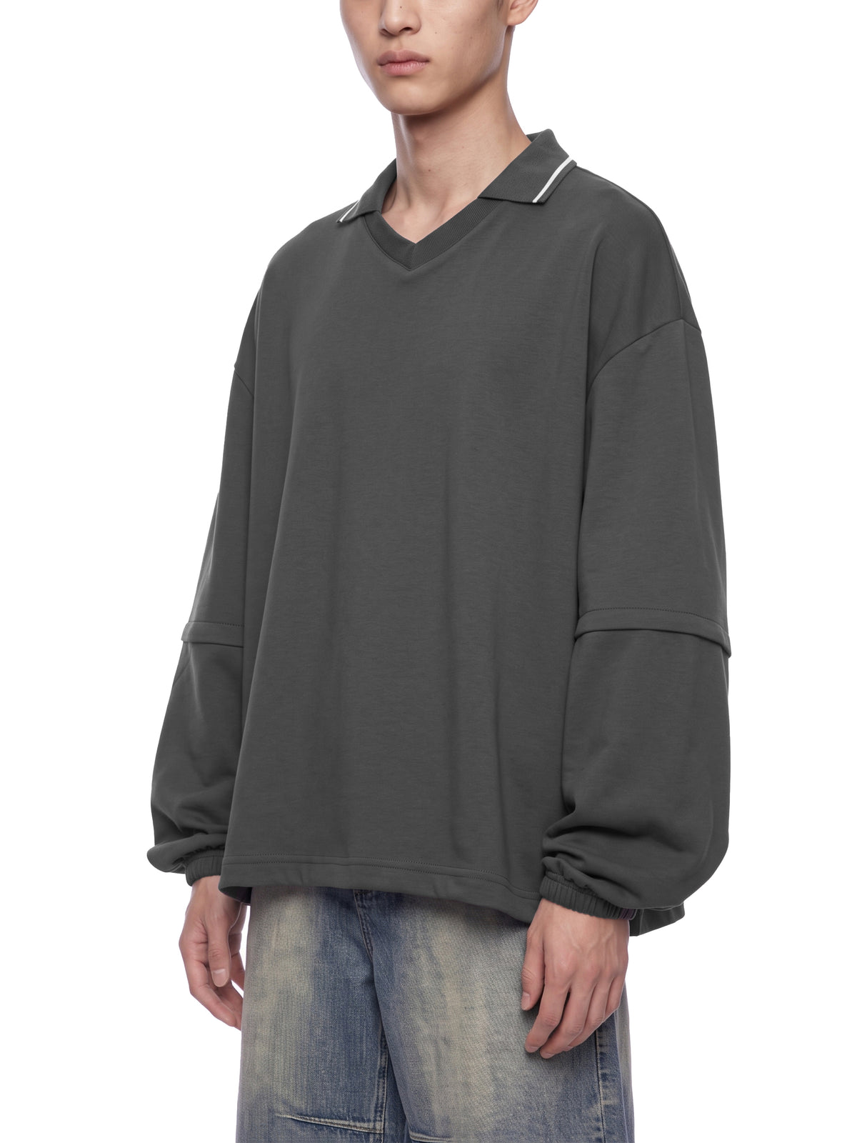 Dark Gray model men